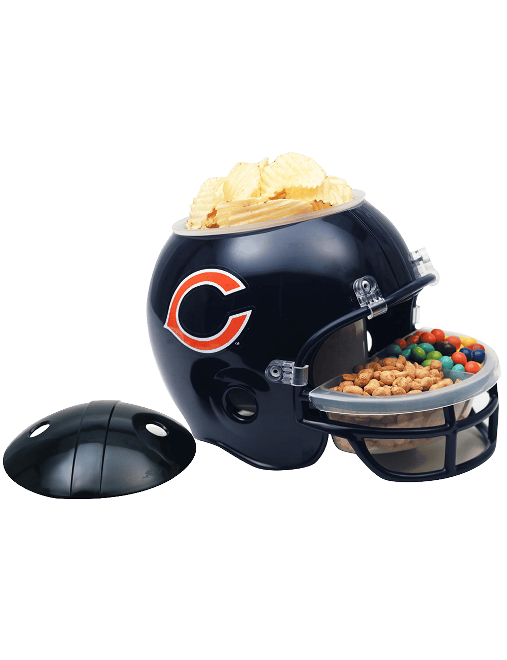 Wincraft Accessories Chicago Bears Wincraft NFL Full Size Multi Compartment Snack Helmet