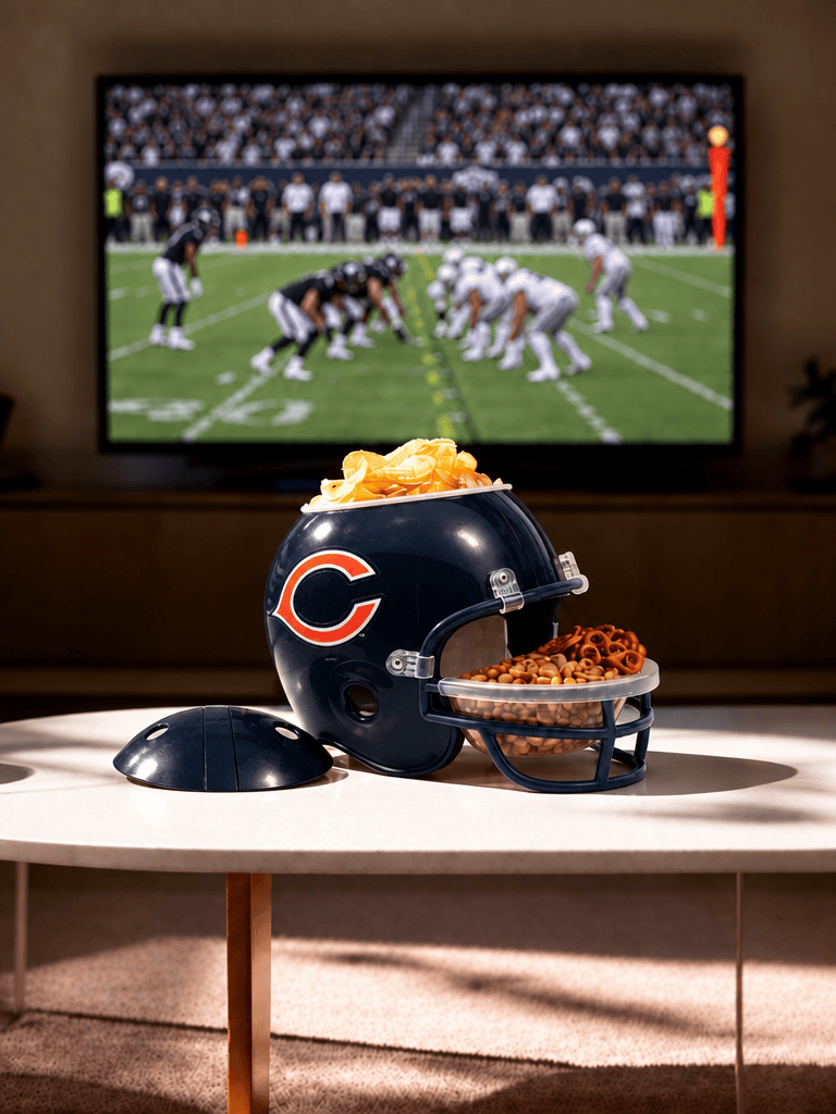 Wincraft Accessories Chicago Bears Wincraft NFL Full Size Multi Compartment Snack Helmet
