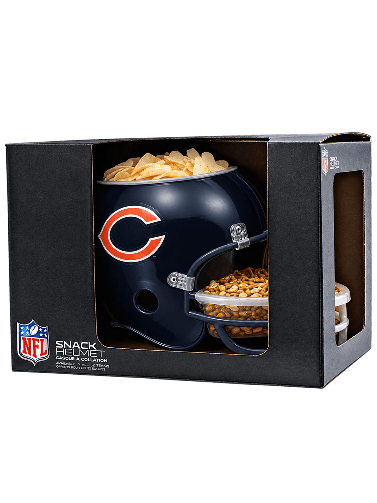 Wincraft Accessories Chicago Bears Wincraft NFL Full Size Multi Compartment Snack Helmet