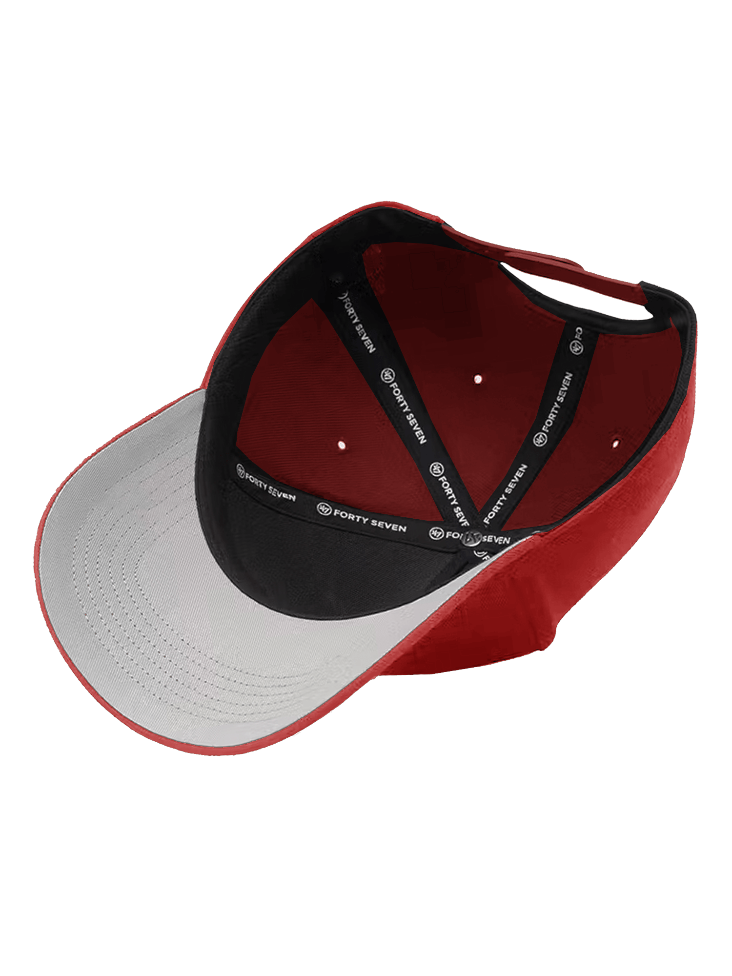 47 Brand Caps Chicago Blackhawks '47 NHL Team MVP DT Snapback Hat - Red