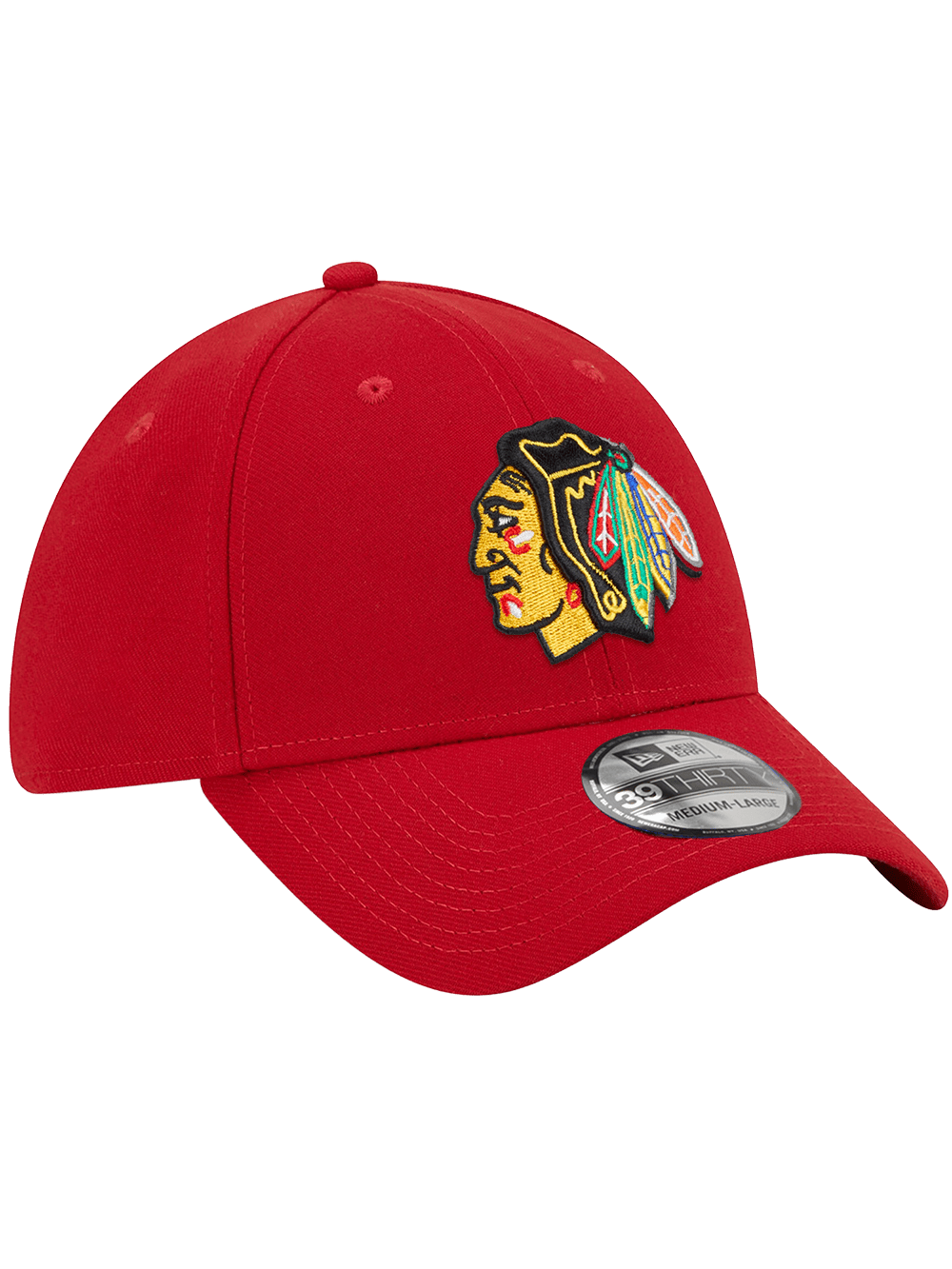 New Era Caps Chicago Blackhawks New Era NHL Team 39THIRTY Stretch-Fit Hat - Red