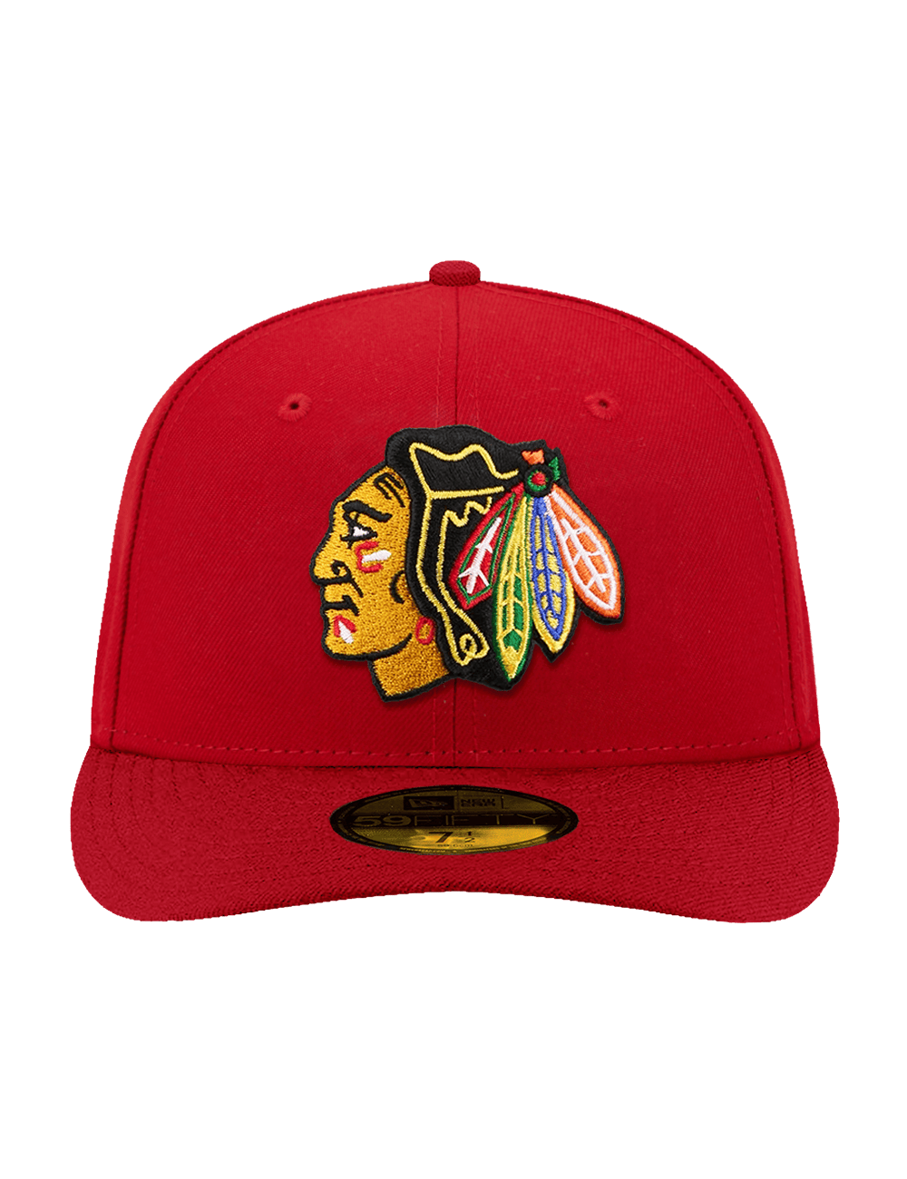 New Era Caps Chicago Blackhawks New Era NHL Team 59FIFTY Pre-Curved Fitted Hat - Red
