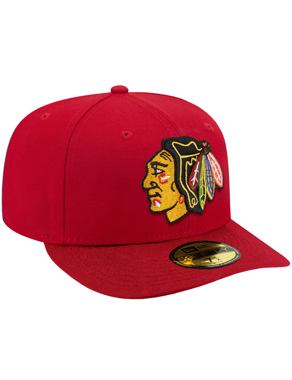 New Era Caps Chicago Blackhawks New Era NHL Team 59FIFTY Pre-Curved Fitted Hat - Red