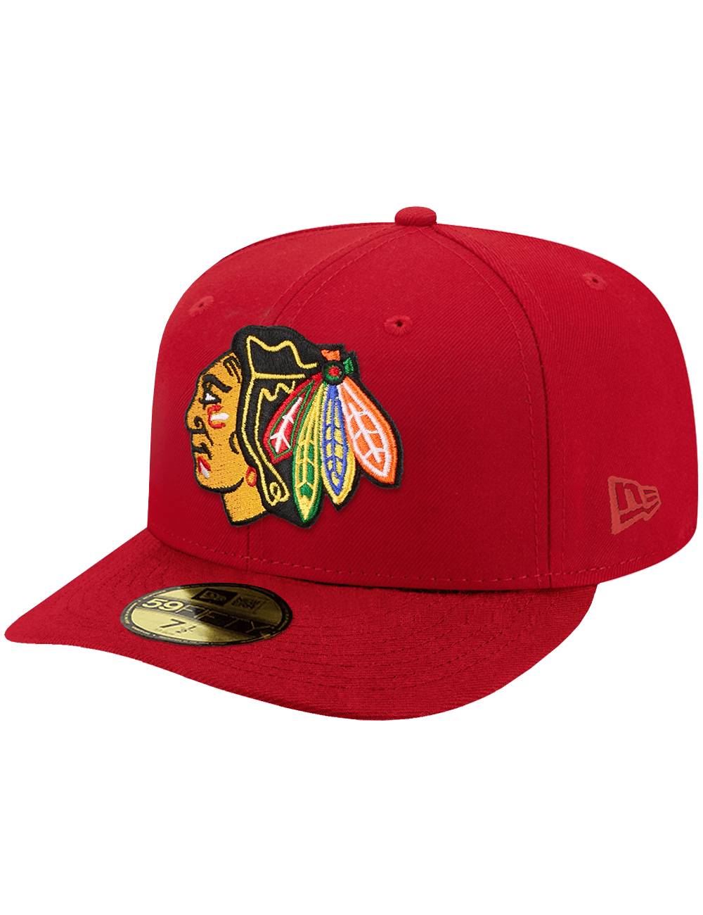 New Era Caps Chicago Blackhawks New Era NHL Team 59FIFTY Pre-Curved Fitted Hat - Red
