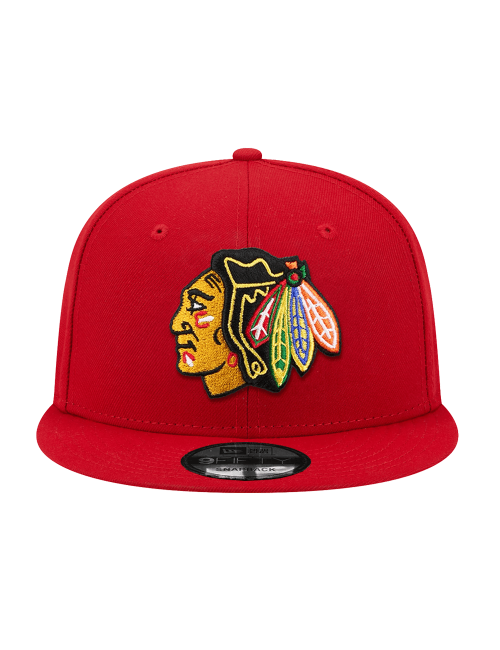 New Era Caps OSFA Chicago Blackhawks New Era NHL Team 9FIFTY Snapback Hat - Red