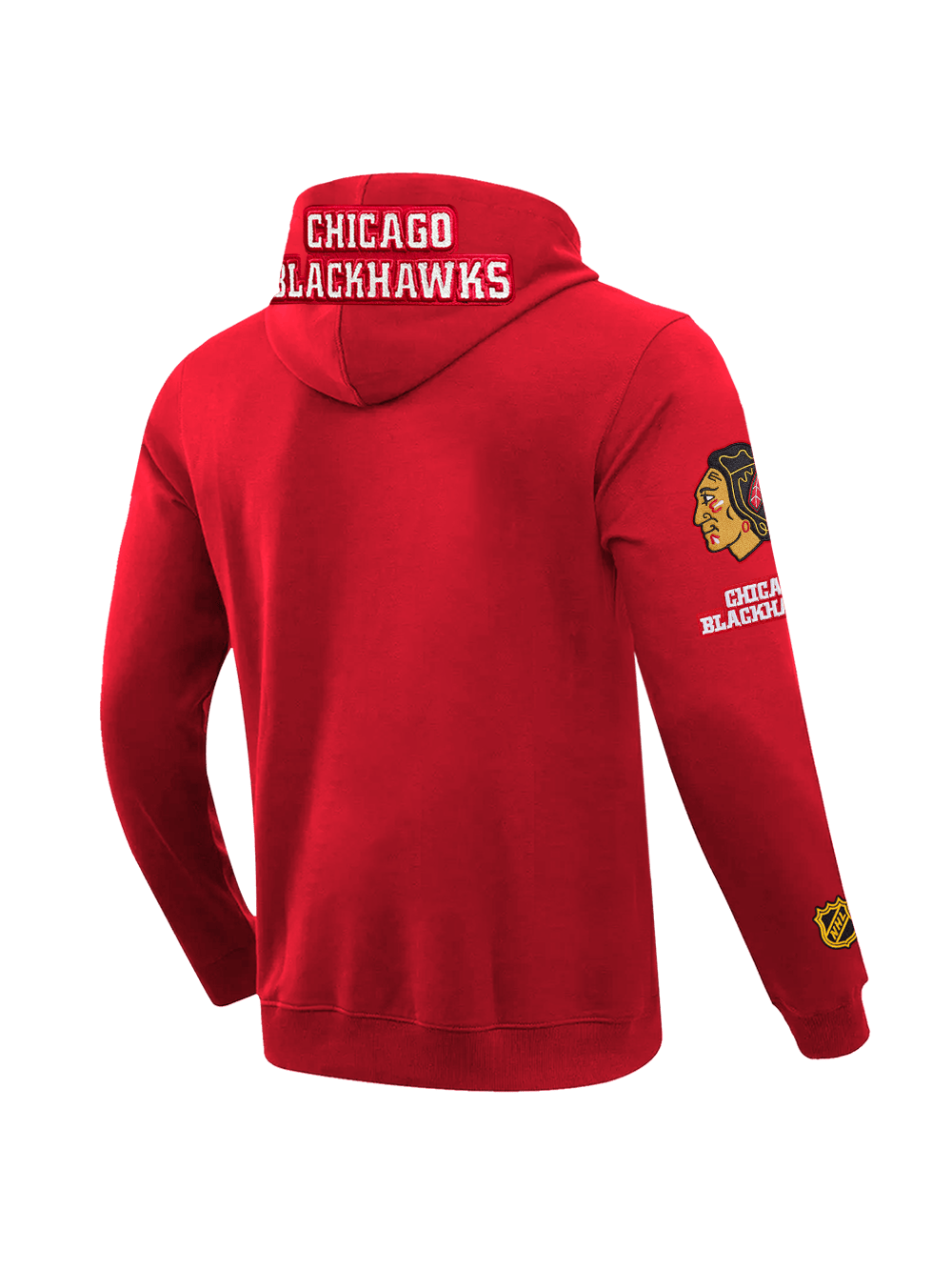 Pro Standard Jumpers Chicago Blackhawks Pro Standard NHL Classic Chenille Flex Hoodie Jumper - Red