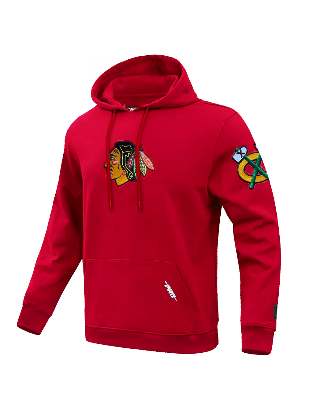 Pro Standard Jumpers Chicago Blackhawks Pro Standard NHL Classic Chenille Flex Hoodie Jumper - Red