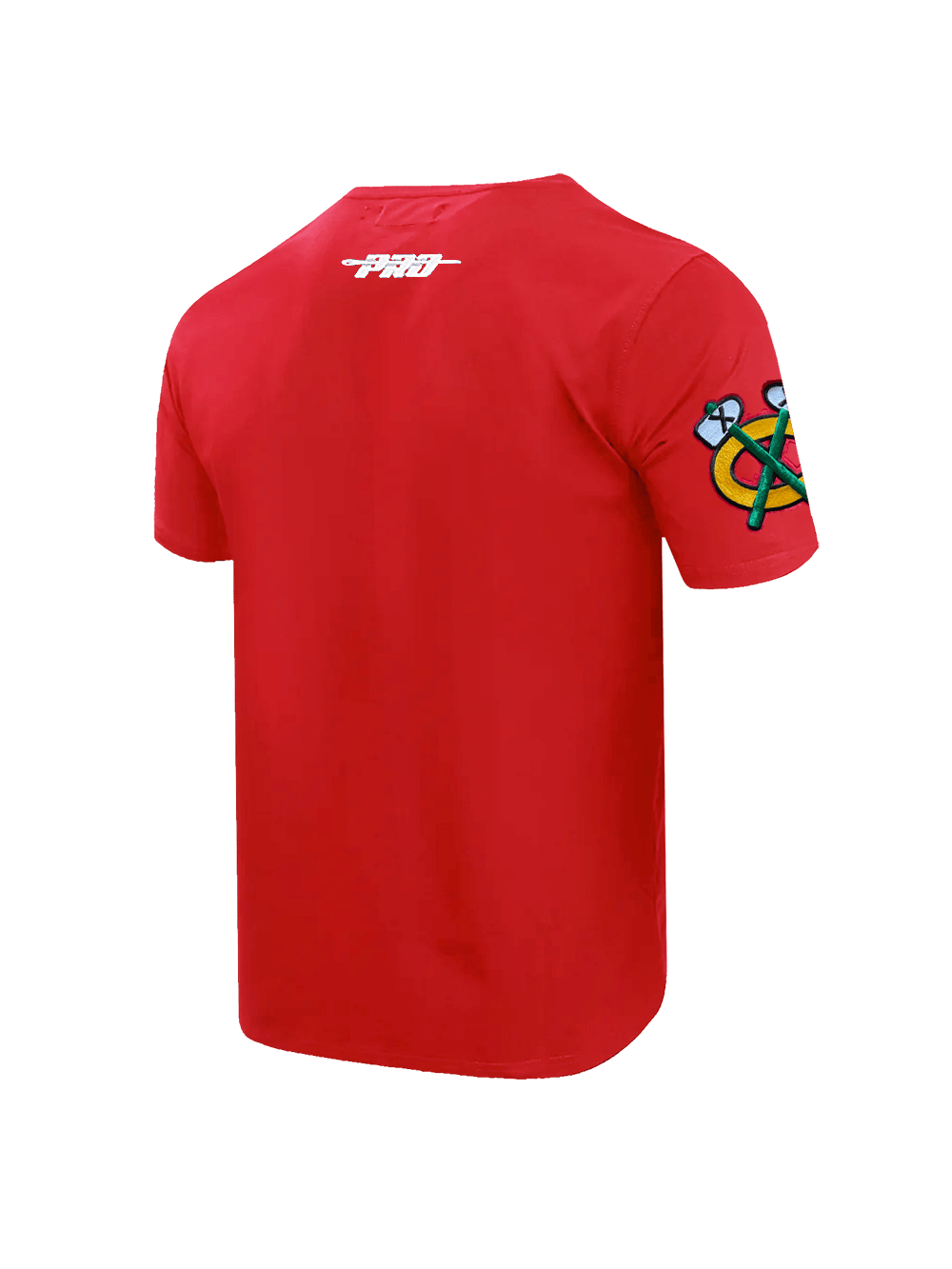 Pro Standard T-Shirts Chicago Blackhawks Pro Standard NHL Classic Chenille Flex T-Shirt - Red