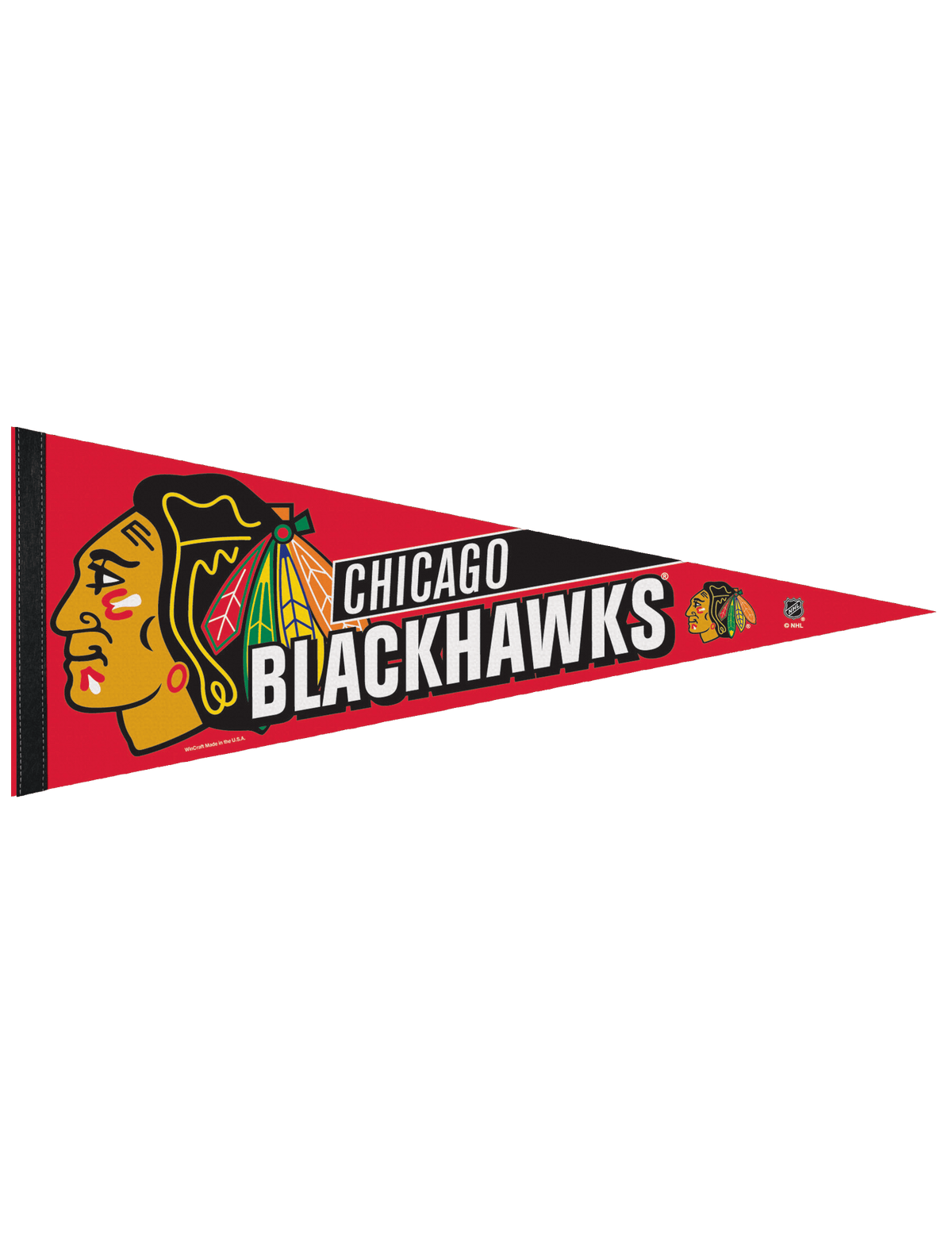 Wincraft Accessories Chicago Blackhawks Wincraft NHL 12 x 30" Premium Felt Pennant