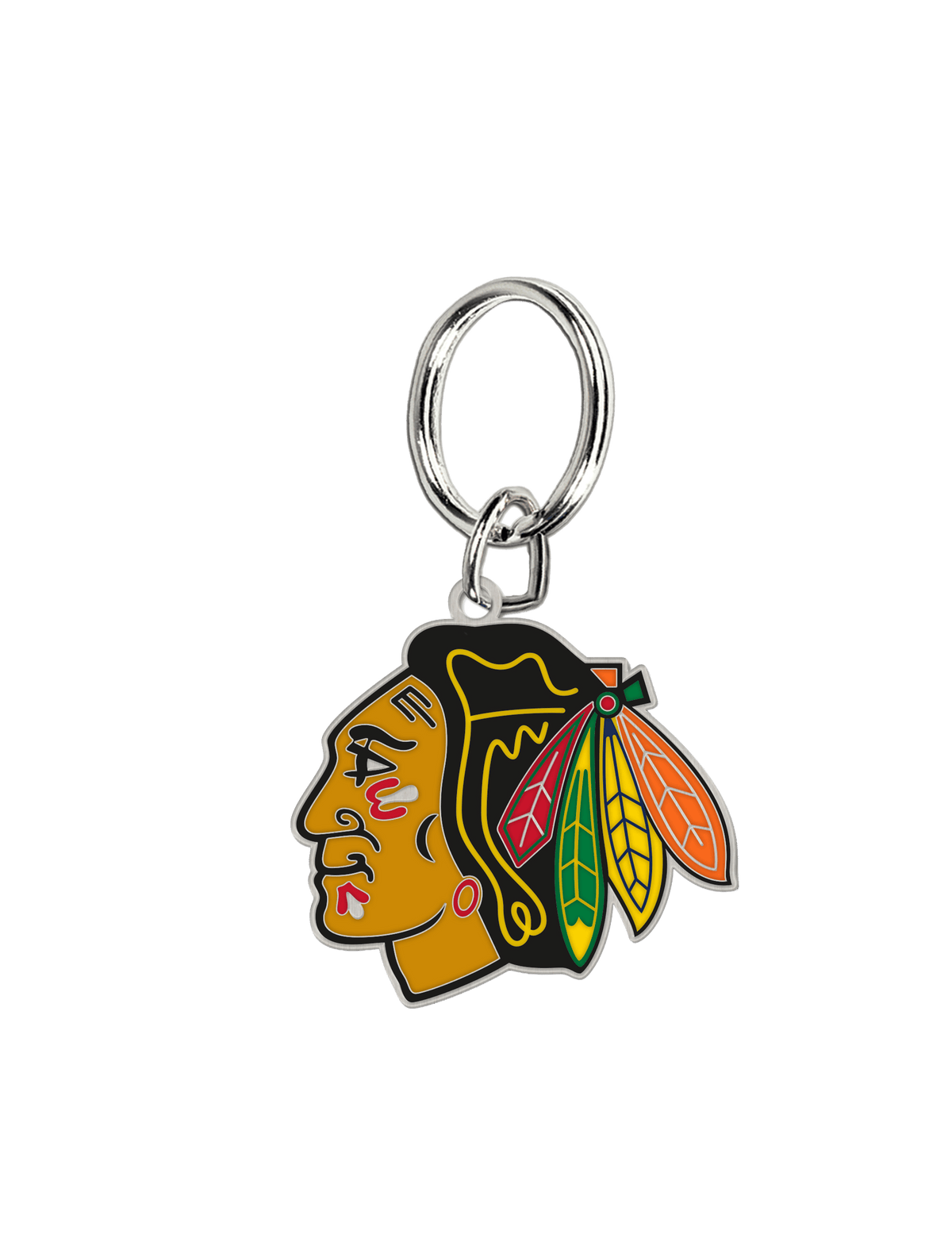 Wincraft Accessories Chicago Blackhawks Wincraft NHL Cloisonne Metal Key Ring