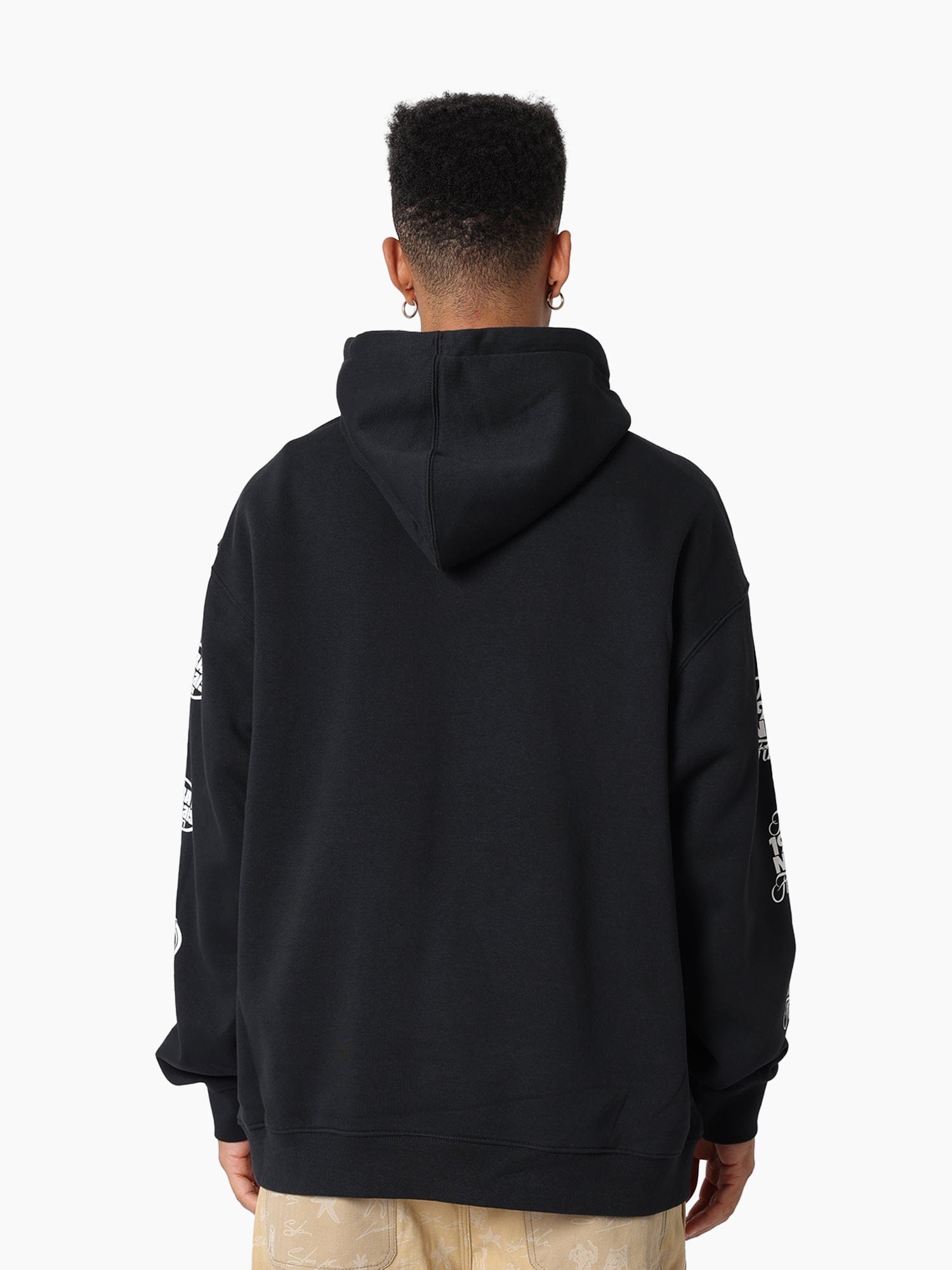 Mitchell And Ness Jumpers Chicago Bulls Mitchell & Ness NBA Champs History Vintage Hoodie Jumper - Black