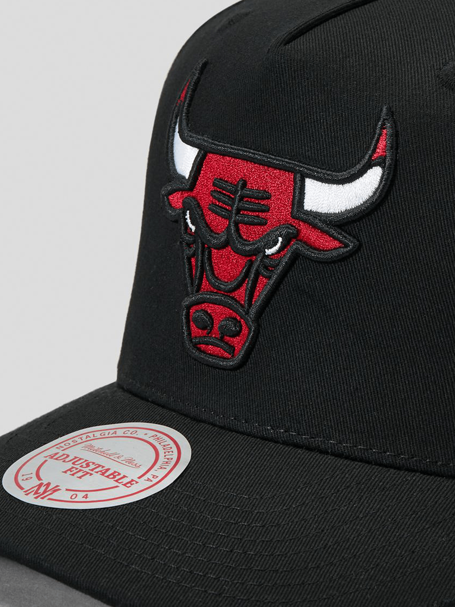 Mitchell And Ness Caps Chicago Bulls Mitchell & Ness NBA HWC MVP Snapback Hat - Black