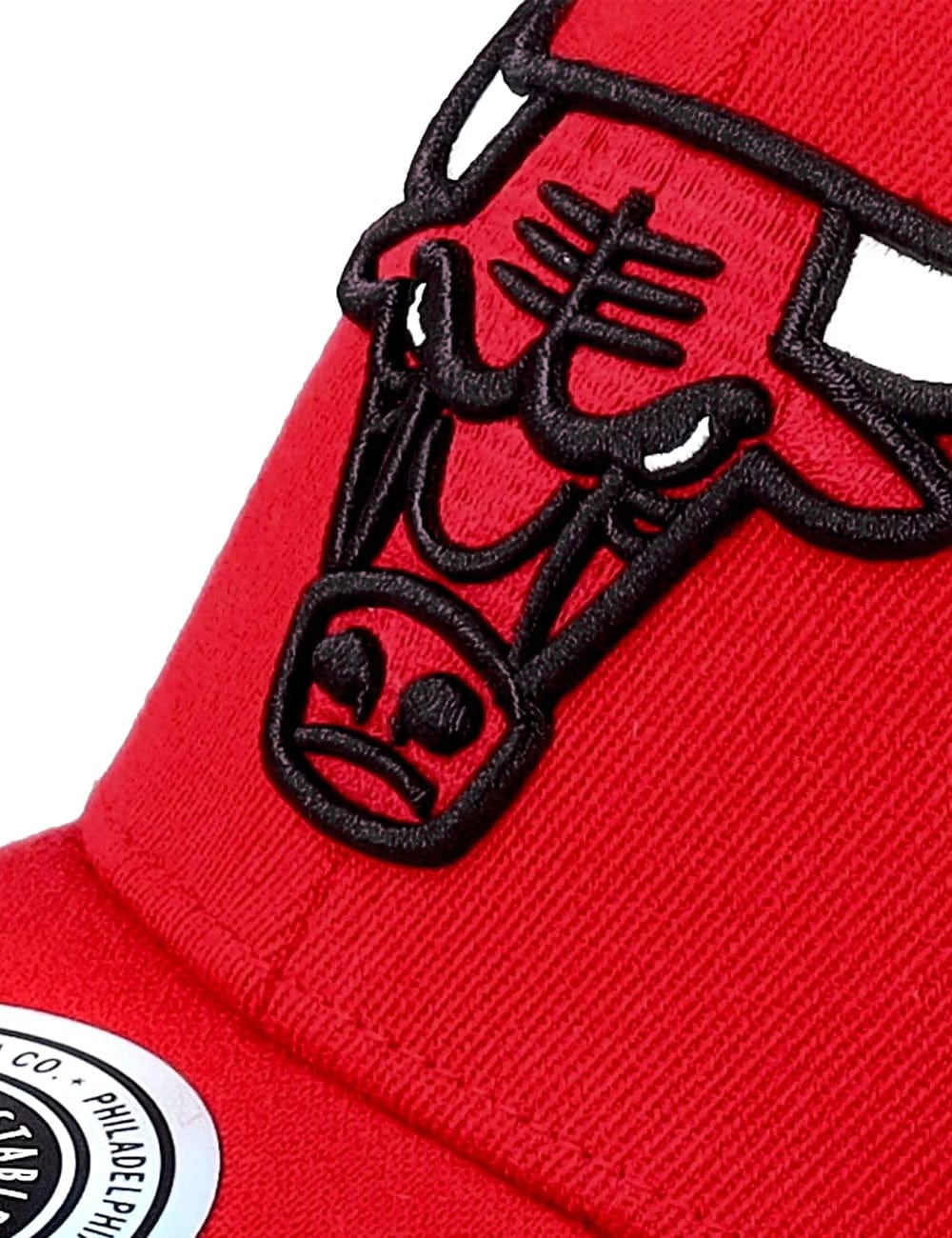 Mitchell And Ness Caps Chicago Bulls Mitchell & Ness NBA Team Classic Red Snapback Hat - Red