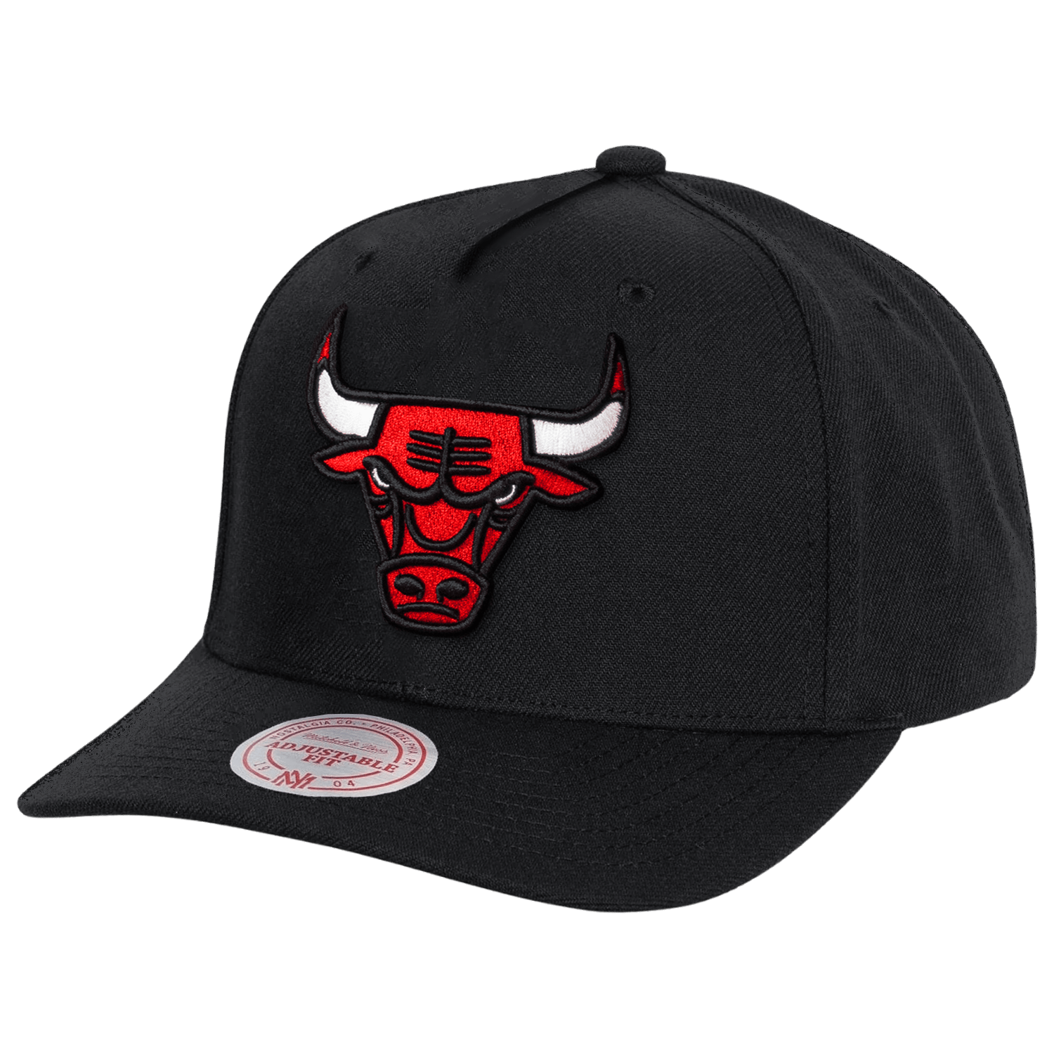 Mitchell And Ness Caps Chicago Bulls Mitchell & Ness NBA Team MVP Snapback Hat - Black
