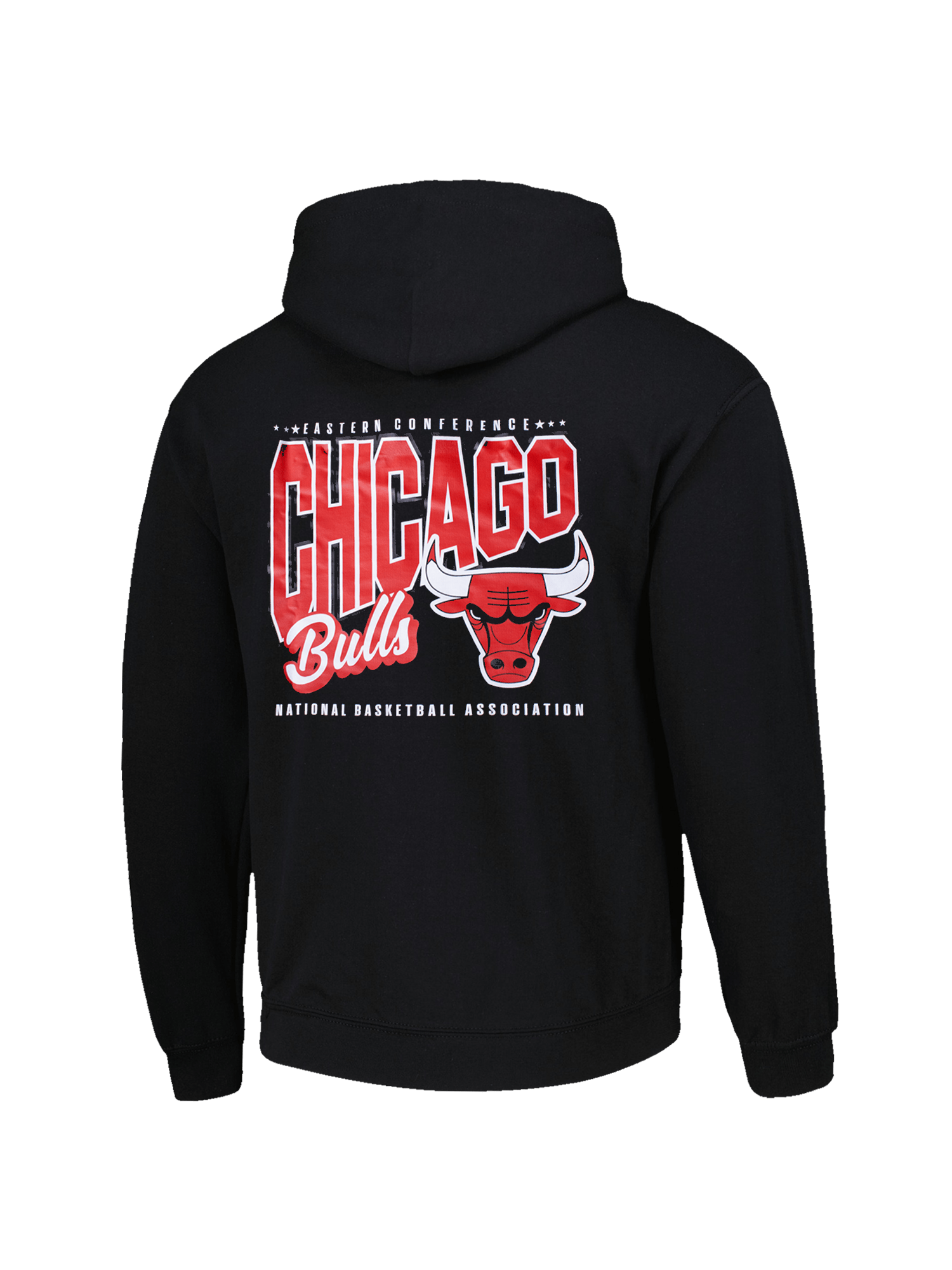NBA Essentials Jumpers Chicago Bulls NBA Essentials Clarkdale Hoodie Jumper - Black