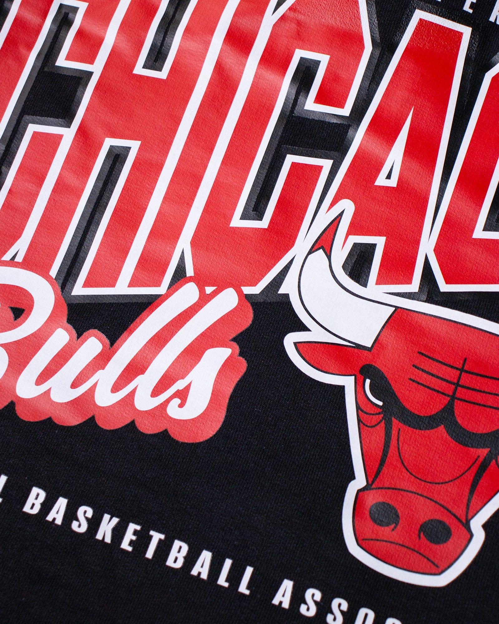 NBA Essentials Jumpers Chicago Bulls NBA Essentials Clarkdale Hoodie Jumper - Black