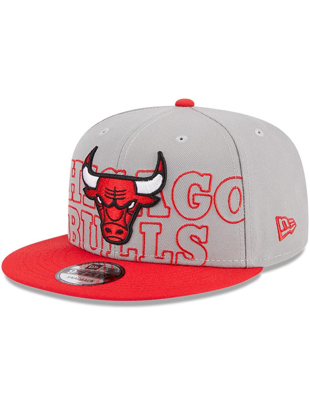 New Era Caps Chicago Bulls New Era NBA 23 Draft 9FIFTY Snapback Hat - Grey