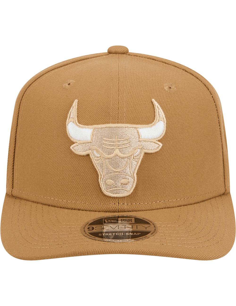 New Era Caps Chicago Bulls New Era NBA 24-25 City Edition Alt 9SEVENTY Snapback Hat - Camel