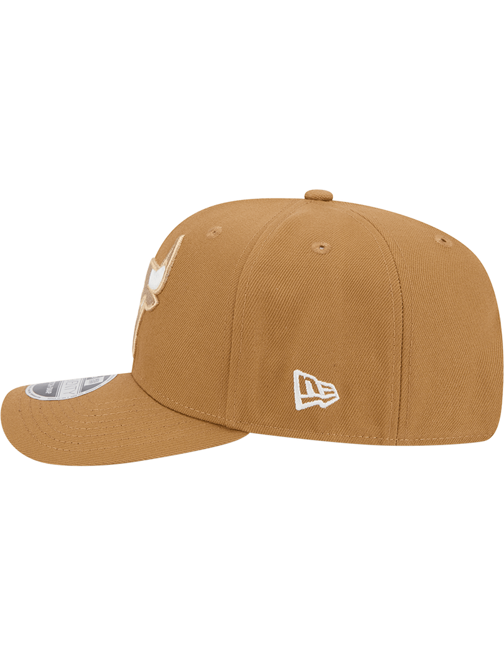 New Era Caps Chicago Bulls New Era NBA 24-25 City Edition Alt 9SEVENTY Snapback Hat - Camel