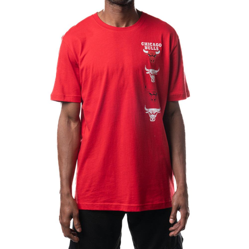 New Era T-Shirts Chicago Bulls New Era NBA 24 City Edition T-Shirt - Red