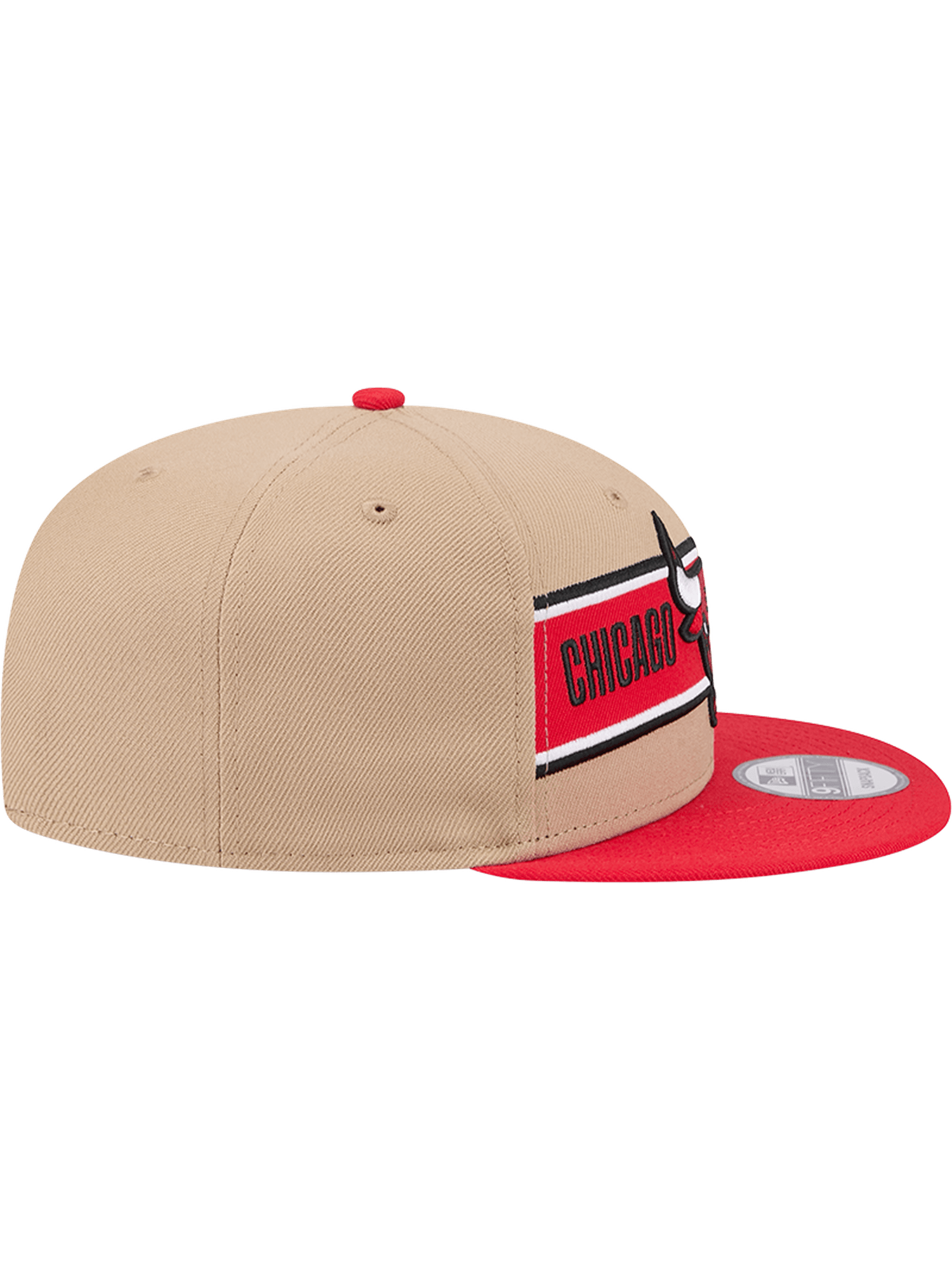 New Era Caps Chicago Bulls New Era NBA 24 Draft 9FIFTY Snapback Hat - Tan