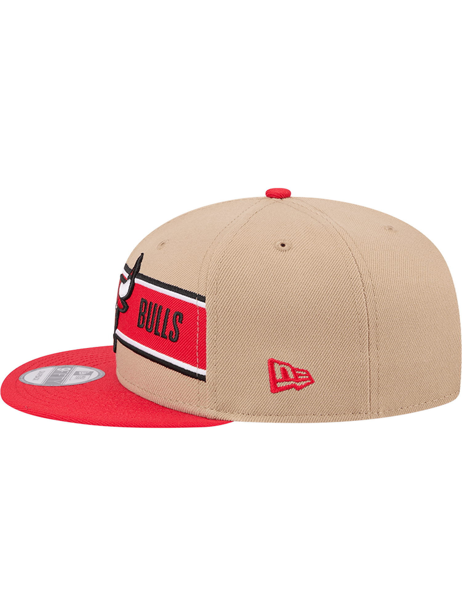 New Era Caps Chicago Bulls New Era NBA 24 Draft 9FIFTY Snapback Hat - Tan