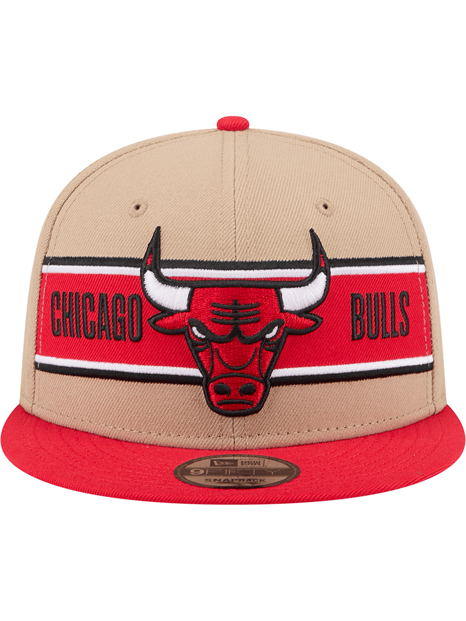 New Era Caps Chicago Bulls New Era NBA 24 Draft 9FIFTY Snapback Hat - Tan