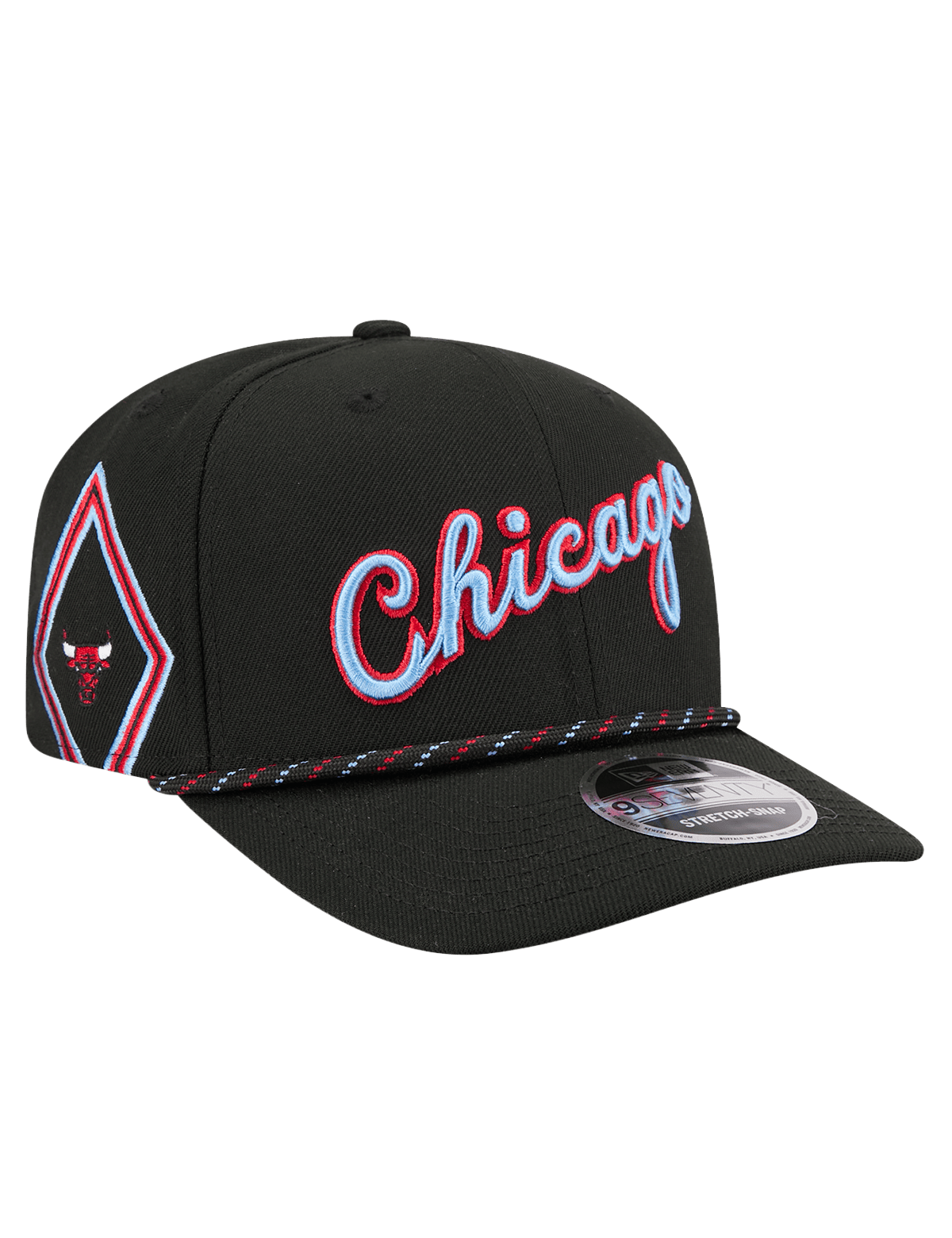 New Era Caps Chicago Bulls New Era NBA 25-26 City Edition 9SEVENTY Stretch Snapback Hat