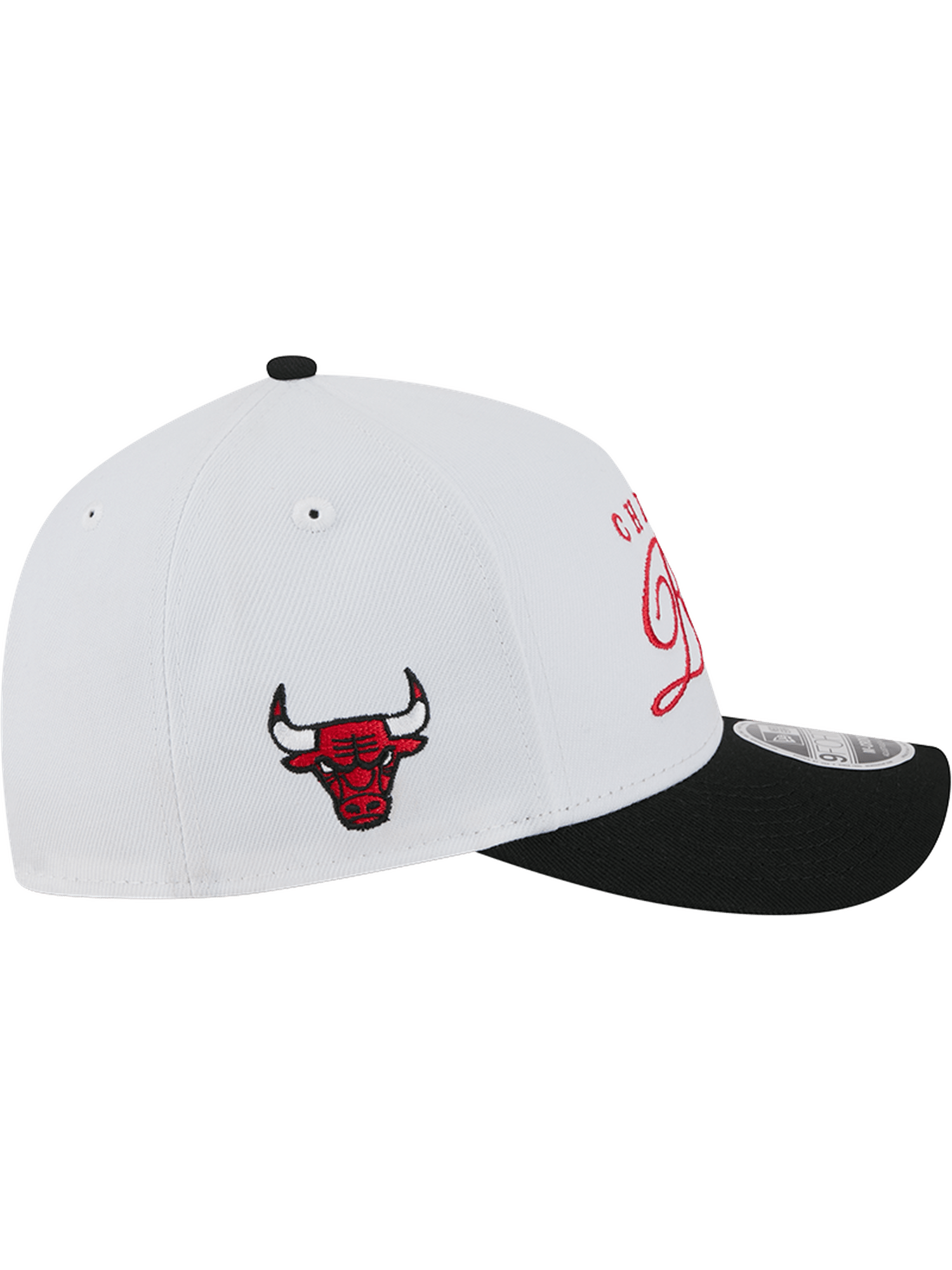 New Era Caps Chicago Bulls  New Era NBA 25 Draft 9FORTY M-Crown A-Frame Snapback Hat - White