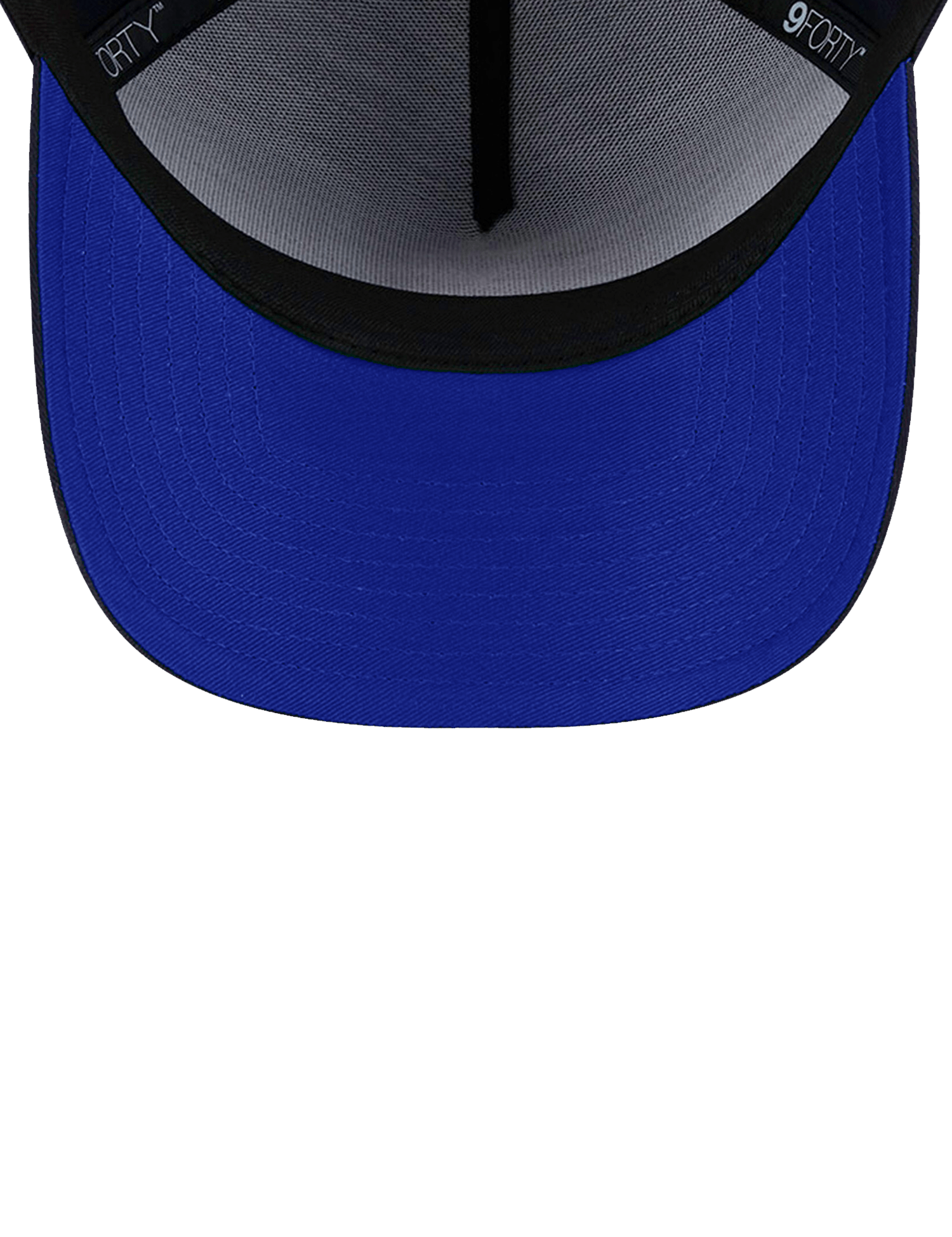 New Era Caps Chicago Bulls New Era NBA 9FORTY Royal Outline A-Frame Snapback Hat - Black