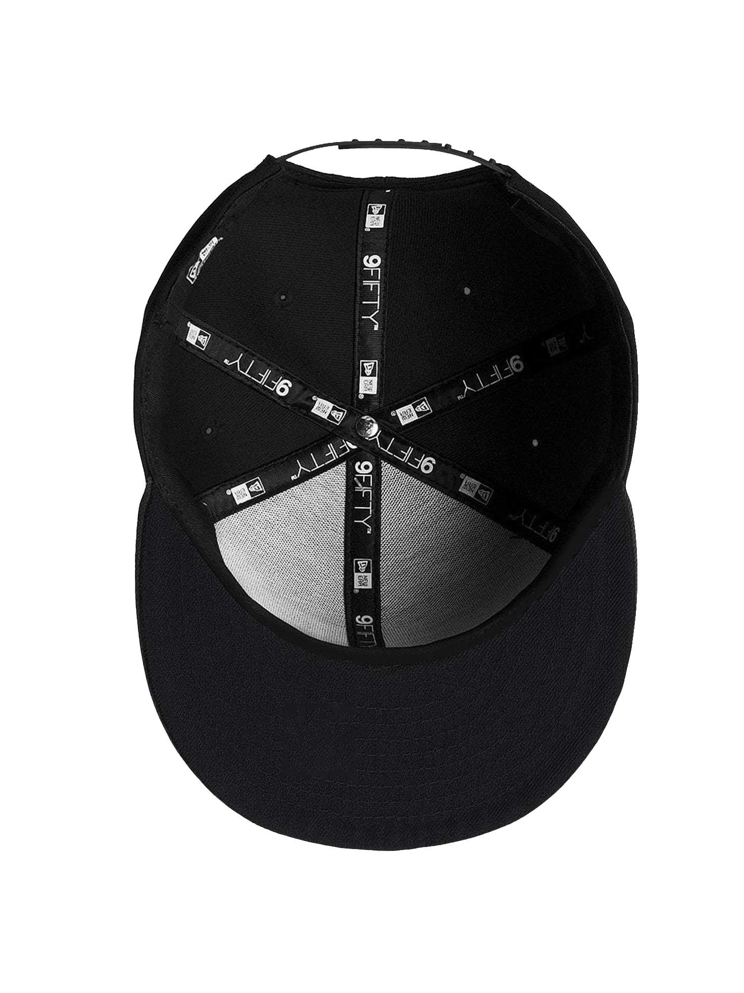 New Era Caps Chicago Bulls New Era NBA Black On Black 9FIFTY Snapback Hat - Black