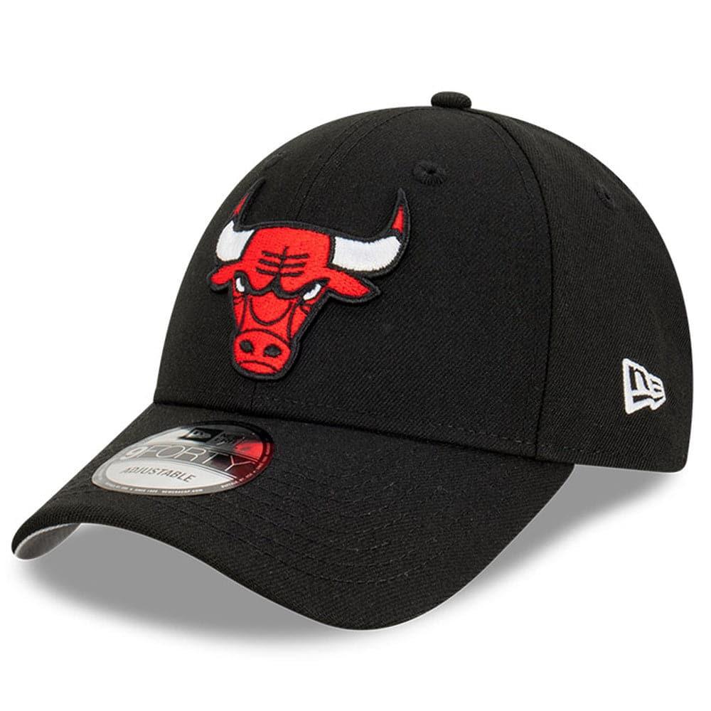 New Era Caps Chicago Bulls New Era NBA Champs Patch 9FORTY Snapback Hat - Black