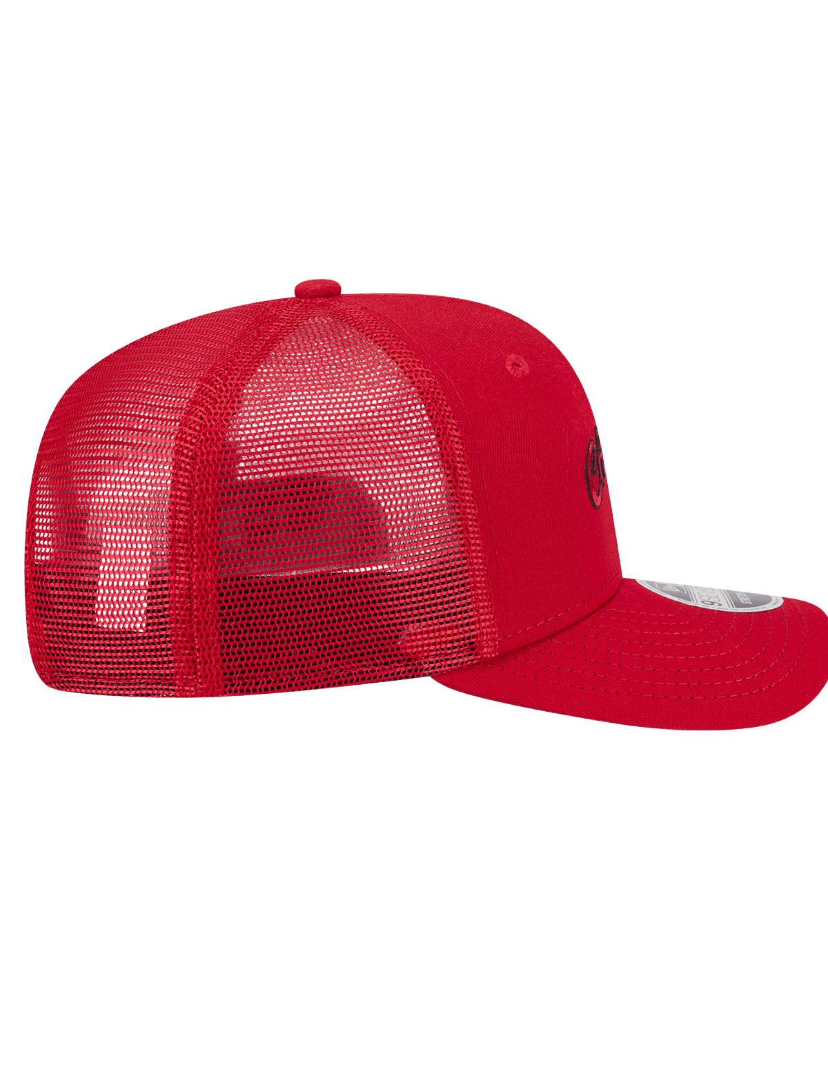 New Era Caps Chicago Bulls New Era NBA HWC 9SEVENTY Trucker Stretch Snapback Hat - Red