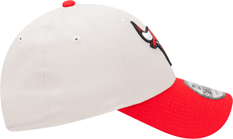 New Era Caps Chicago Bulls New Era NBA Team 2 Tone Repreve 9FORTY Strapback Hat - Stone