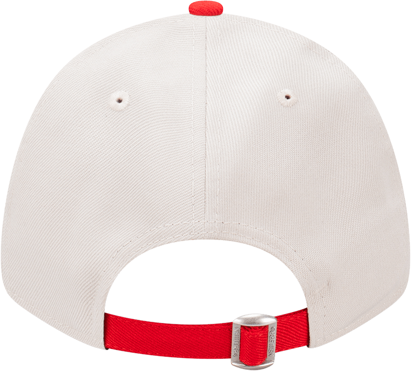 New Era Caps Chicago Bulls New Era NBA Team 2 Tone Repreve 9FORTY Strapback Hat - Stone