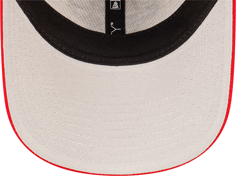 New Era Caps Chicago Bulls New Era NBA Team 2 Tone Repreve 9FORTY Strapback Hat - Stone