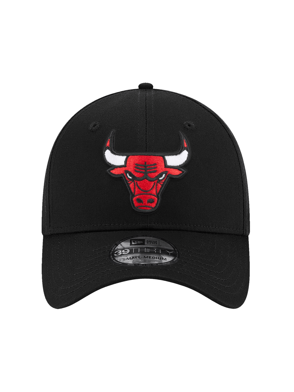 New Era Caps Chicago Bulls New Era NBA Team 39THIRTY Stretch-Fit Hat - Black