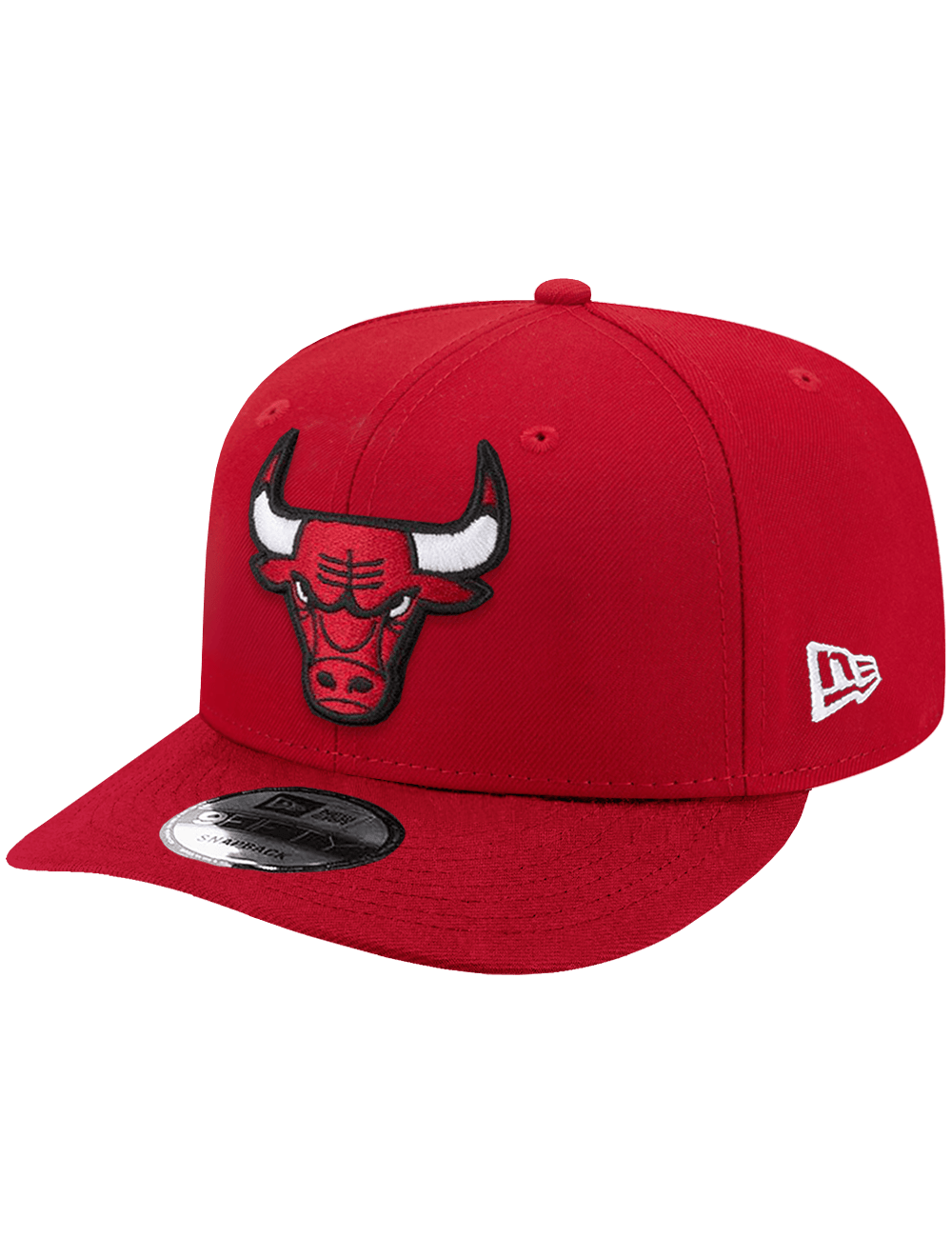 New Era Caps OSFA Chicago Bulls New Era NBA Team 9FIFTY Pre-Curved Snapback Hat - Red
