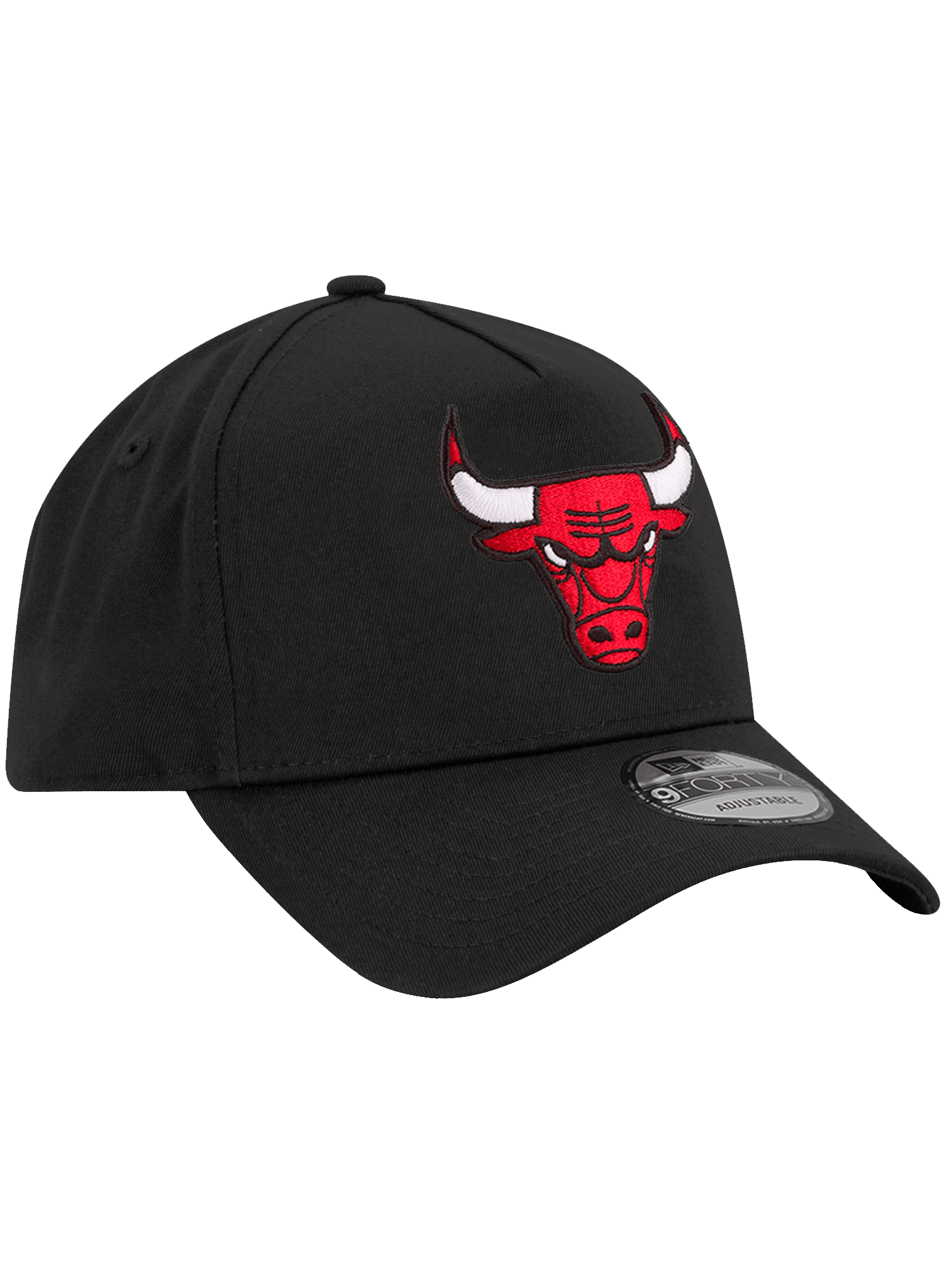 New Era Caps Chicago Bulls New Era NBA Team 9FORTY A-Frame Snapback Hat - Black