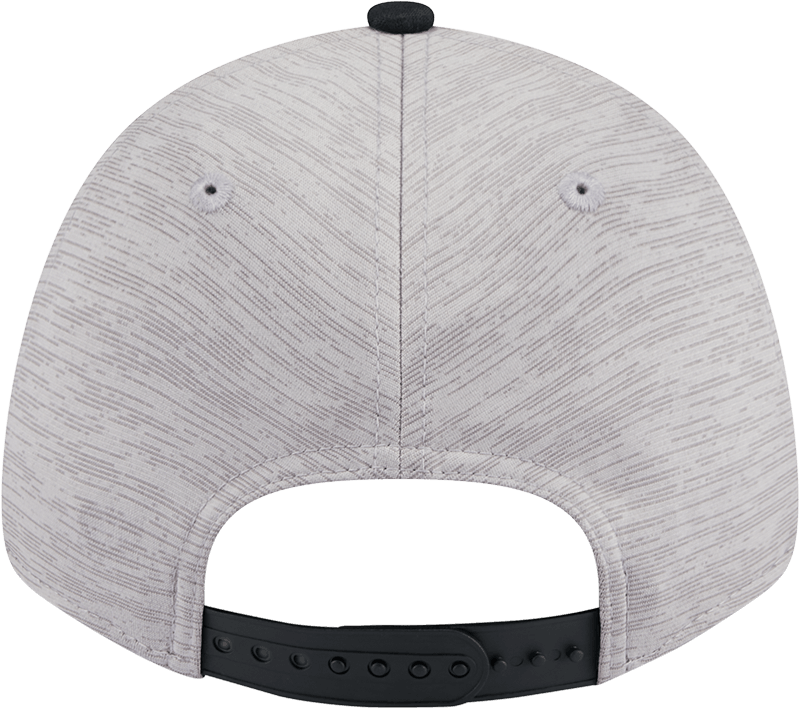 New Era Caps Chicago Bulls New Era NBA Team Active Digi-Tech 9FORTY Snapback Hat - Graphite Grey