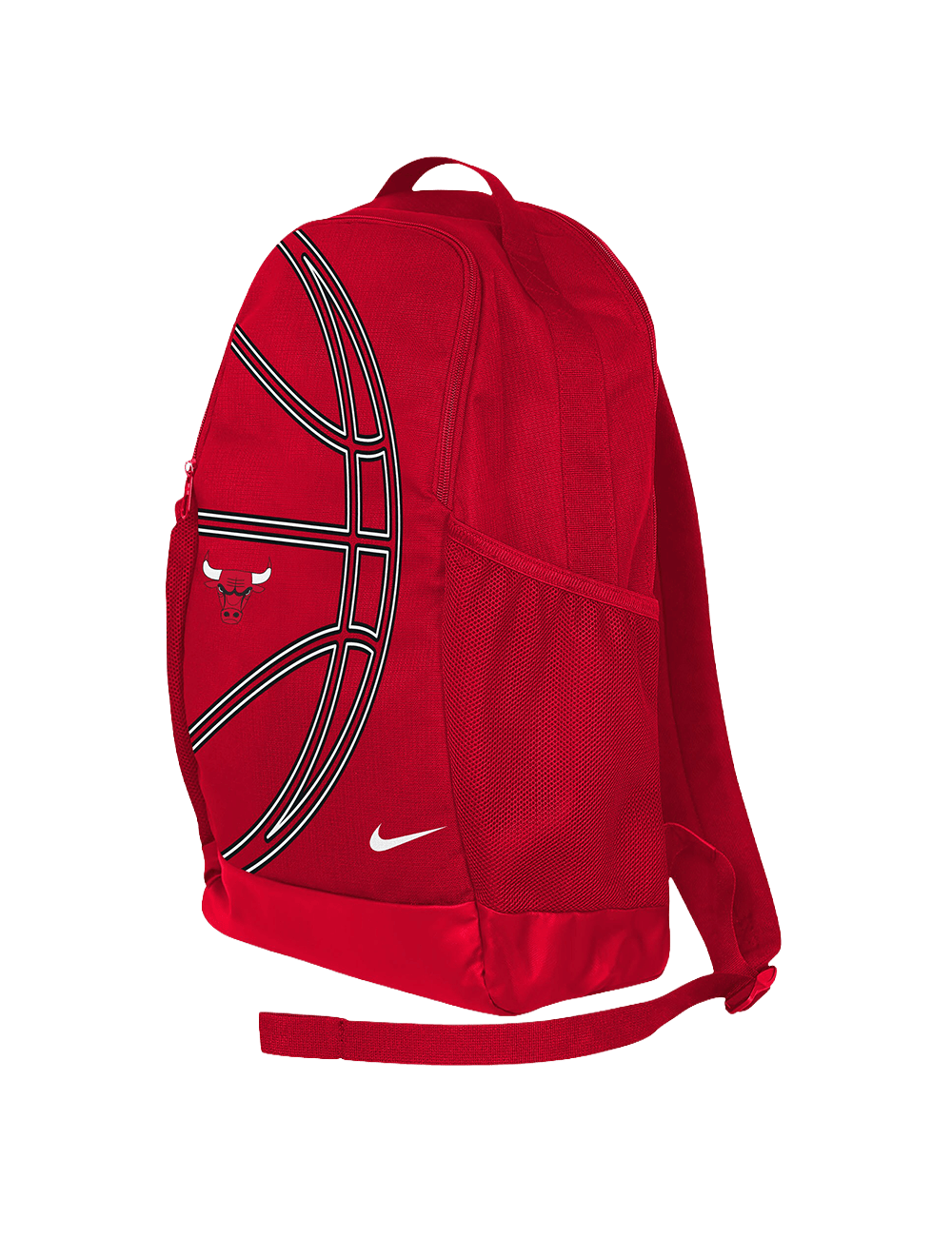 Nike Accessories Chicago Bulls Nike NBA Brasilia 2.0 Backpack Bag - Red