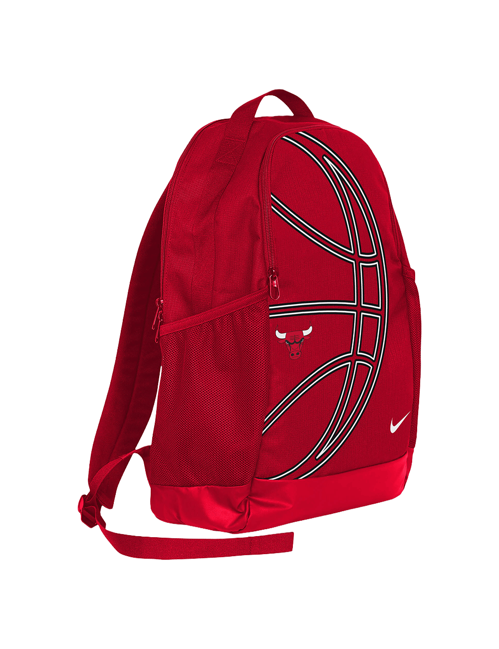 Nike Accessories Chicago Bulls Nike NBA Brasilia 2.0 Backpack Bag - Red
