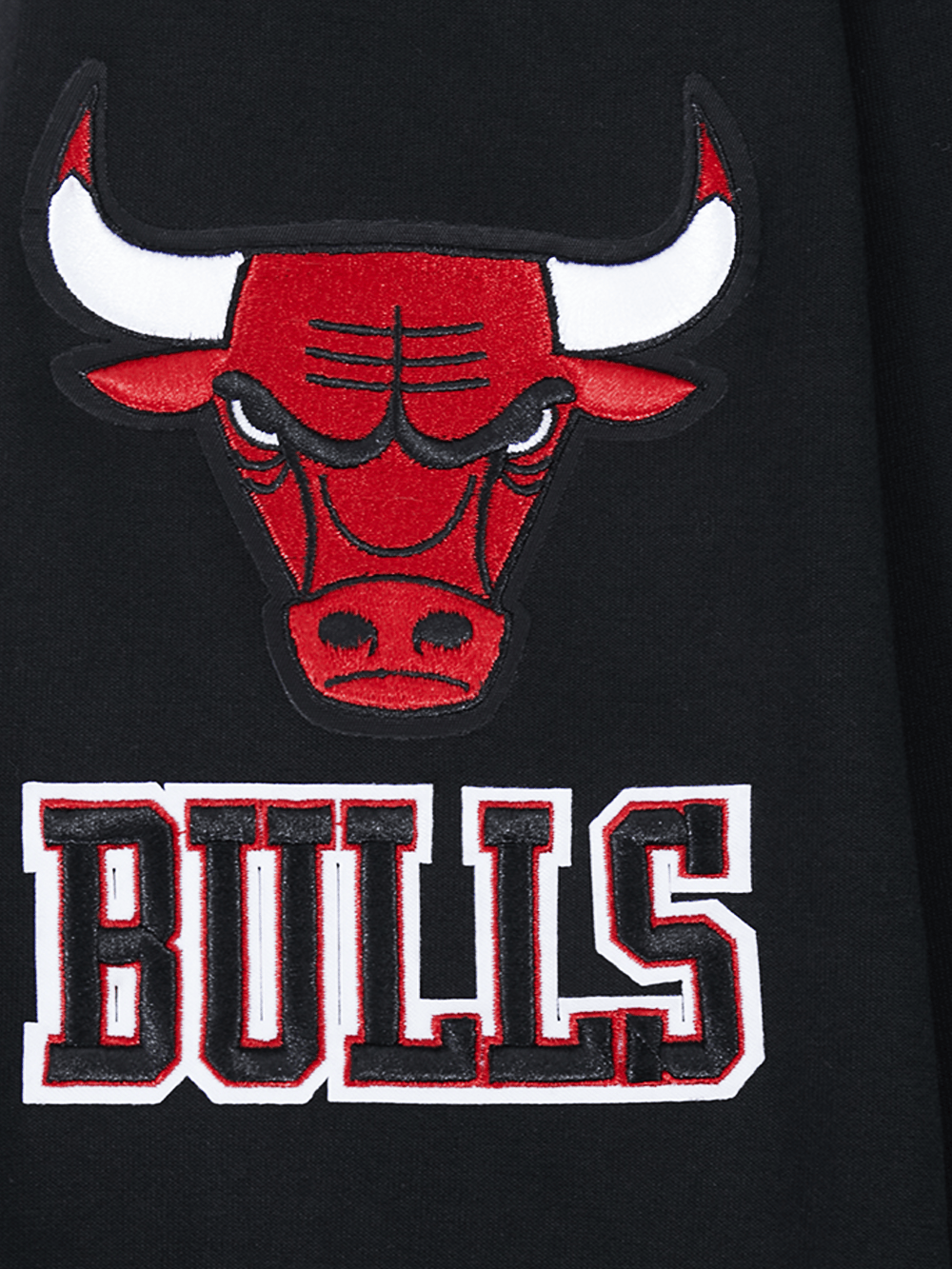 Pro Standard Jumpers Chicago Bulls Pro Standard NBA Classic Chenille Flex Hoodie Jumper - Black