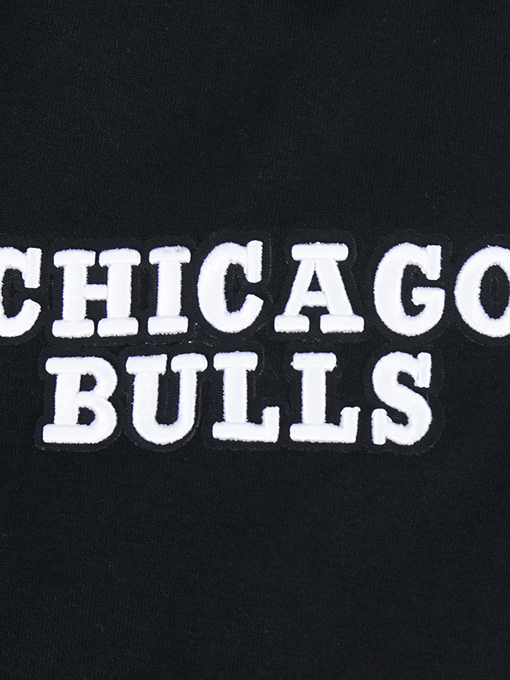 Pro Standard Jumpers Chicago Bulls Pro Standard NBA Classic Chenille Flex Hoodie Jumper - Black