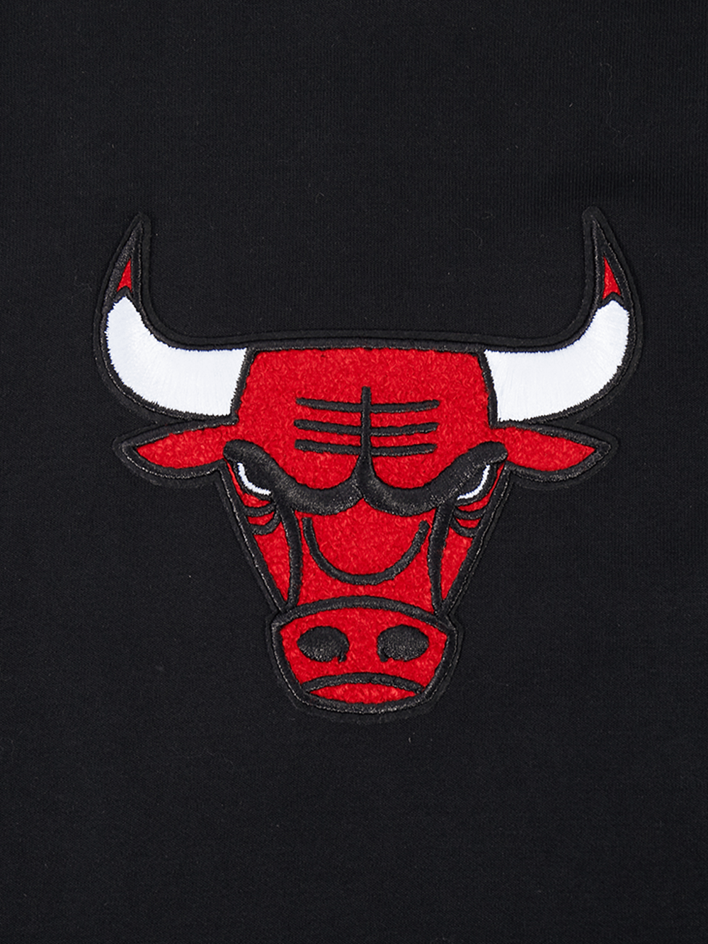 Pro Standard Jumpers Chicago Bulls Pro Standard NBA Classic Chenille Flex Hoodie Jumper - Black