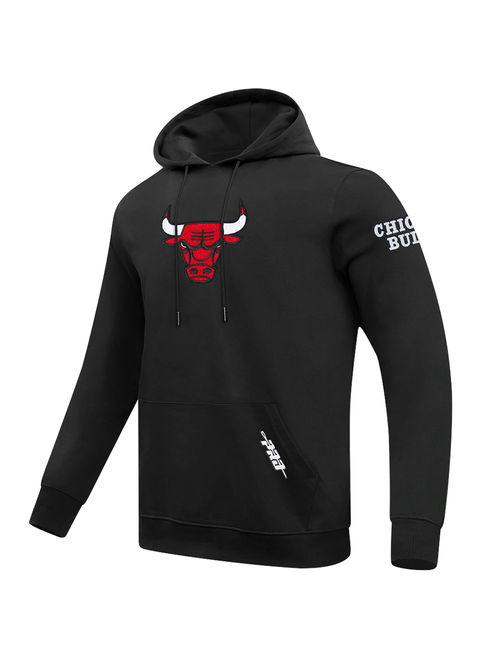 Pro Standard Jumpers Chicago Bulls Pro Standard NBA Classic Chenille Flex Hoodie Jumper - Black