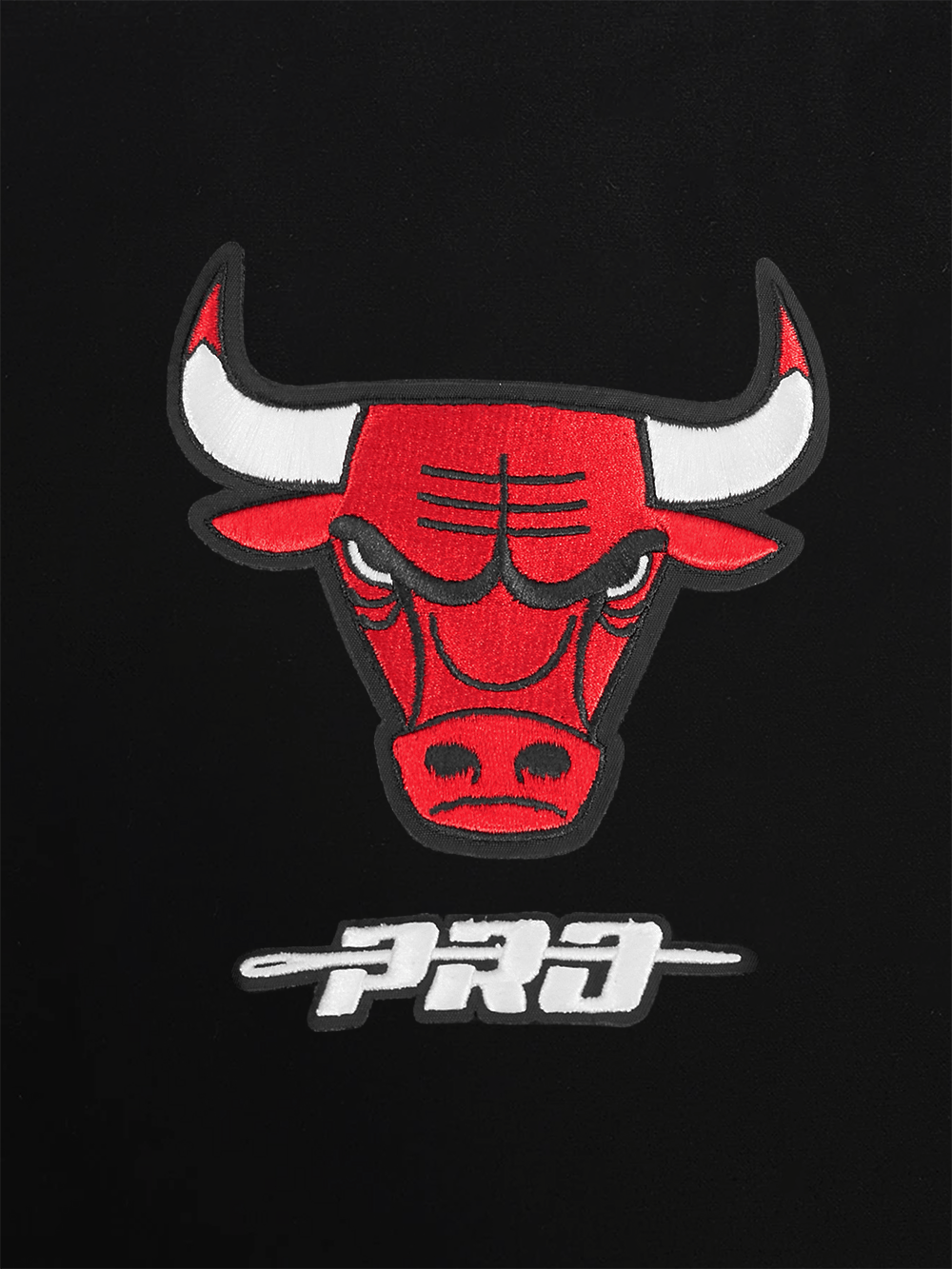 Pro Standard T-Shirts Chicago Bulls Pro Standard NBA Classic Chenille Flex T-Shirt - Black