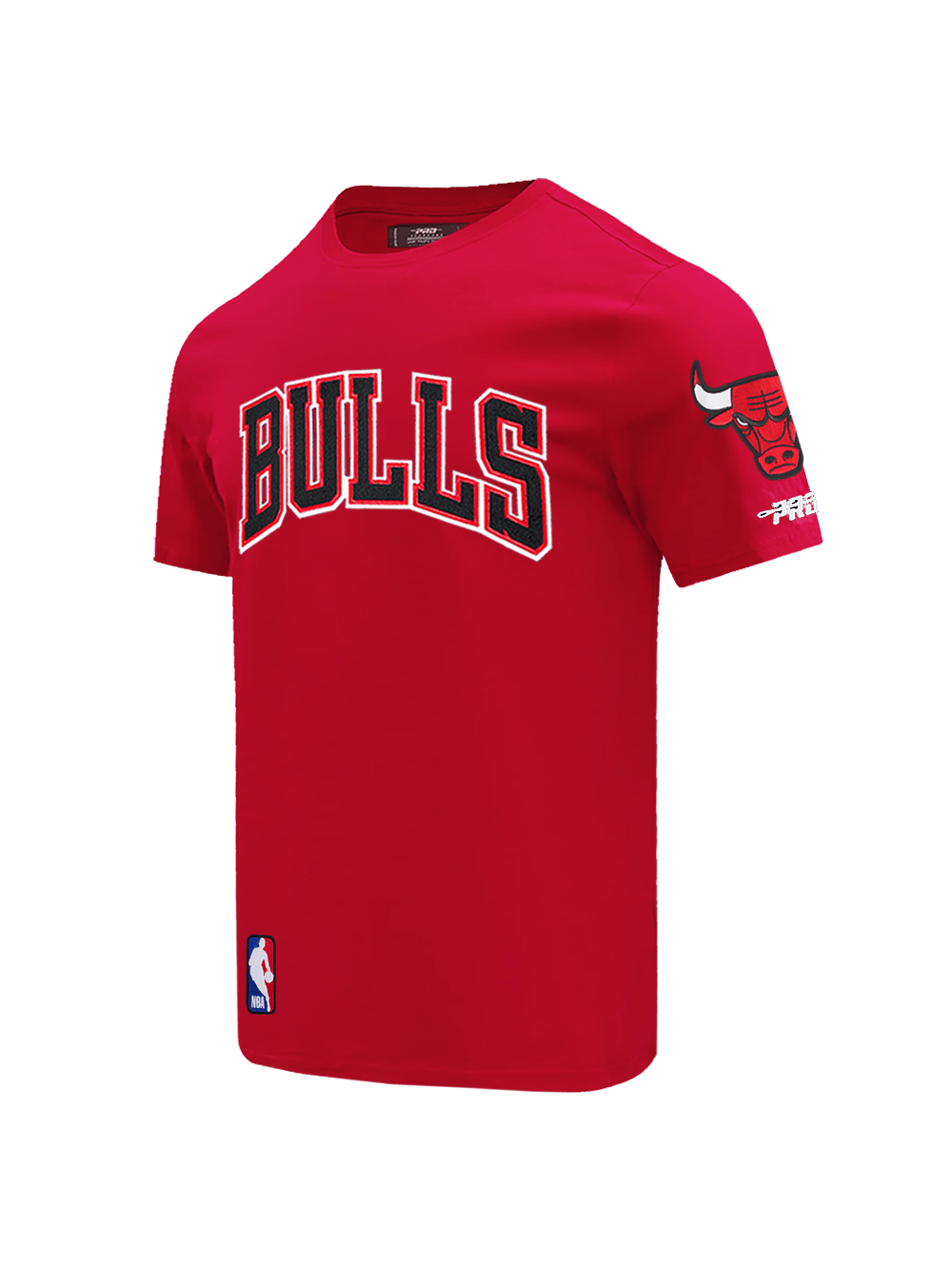 Pro Standard T-Shirts Chicago Bulls Pro Standard NBA Classic Chenille Flex T-Shirt - Red