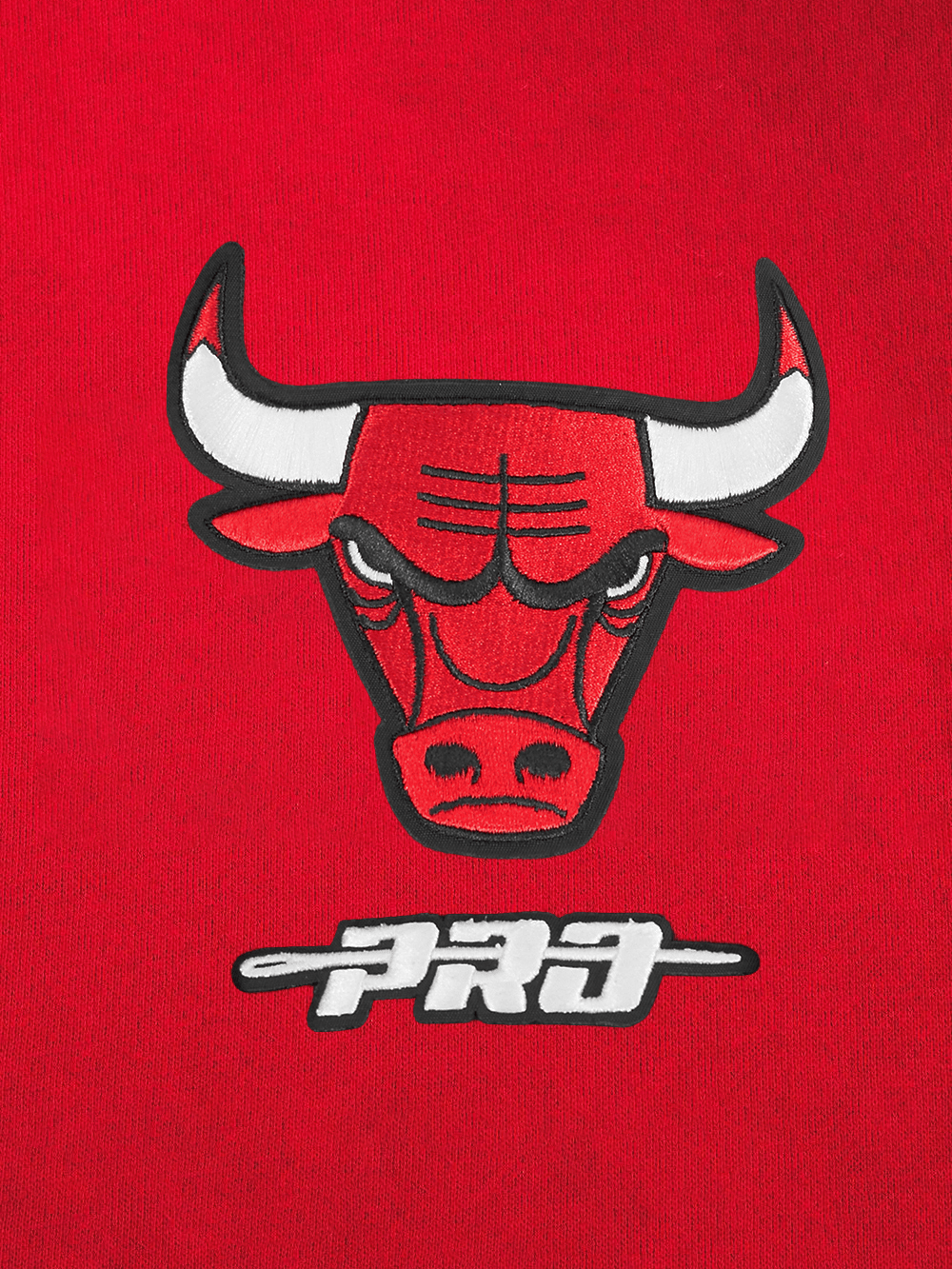 Pro Standard T-Shirts Chicago Bulls Pro Standard NBA Classic Chenille Flex T-Shirt - Red