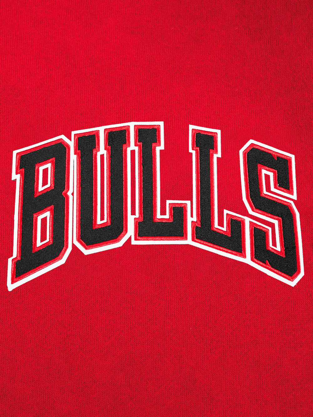 Pro Standard T-Shirts Chicago Bulls Pro Standard NBA Classic Chenille Flex T-Shirt - Red